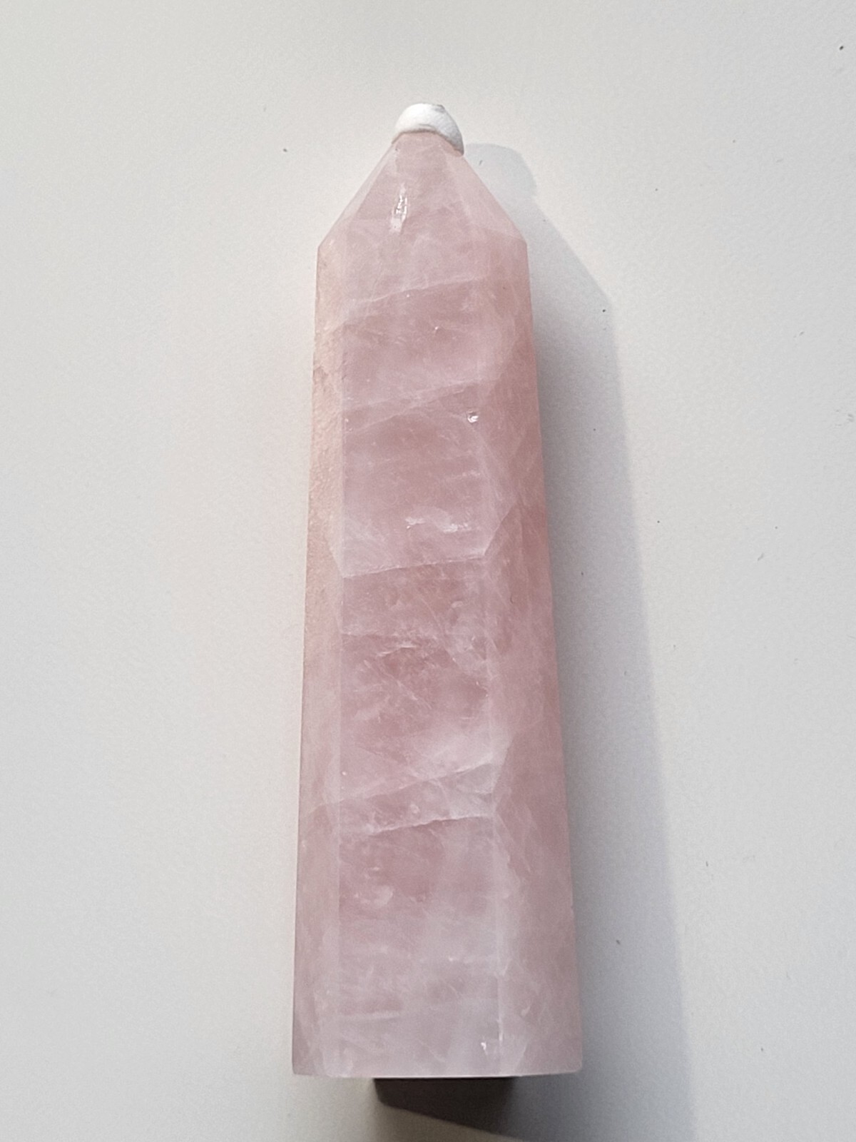 Rose Quartz Tower Point Pink Stone Crystal Chakra Gemstone Wand