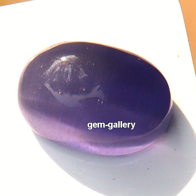 9 Ct Purple Amethyst Cabochon Oval Shape Certified Natural Loose Gemstone