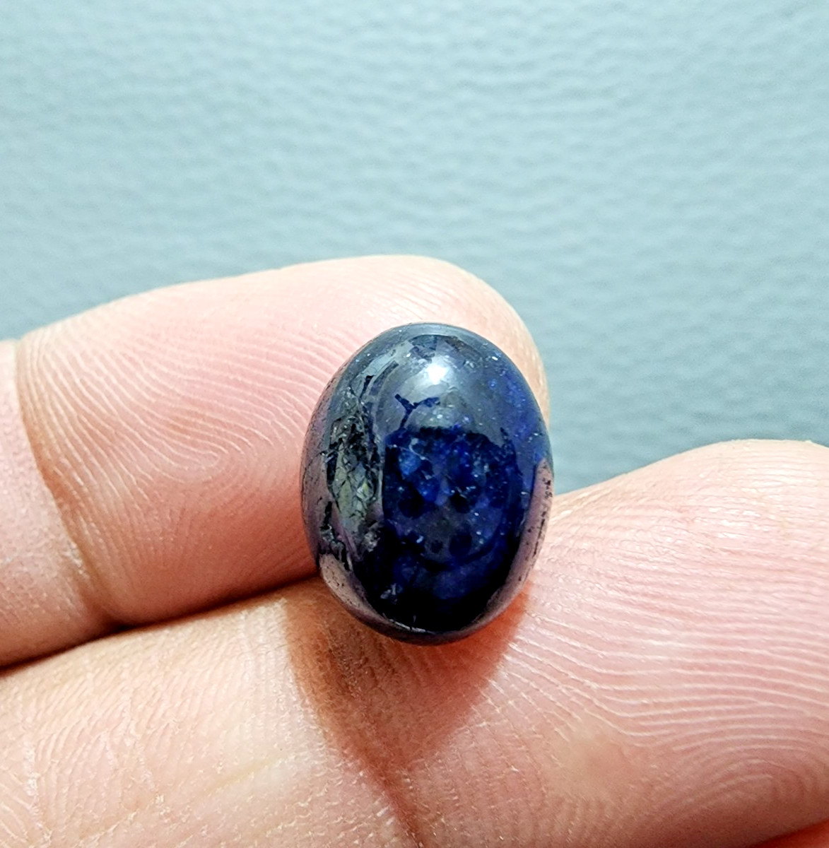 Certified Blue Sapphire Oval Shape 12.67Ct Loose Natural Gemstone For Jewelry