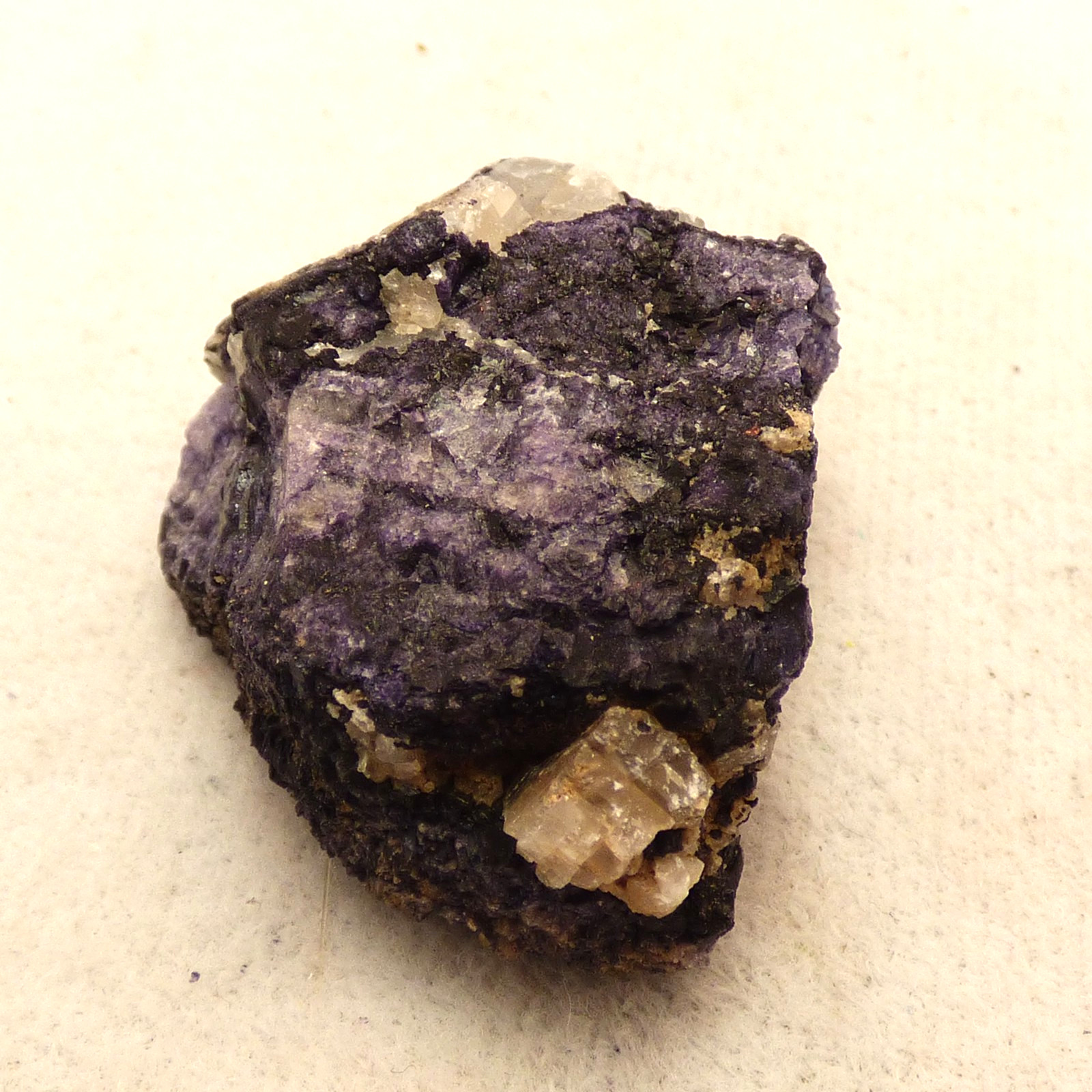Blue John Fluorite Crystal Display Specimen Derbyshire UK 34mm 30g Unpolished