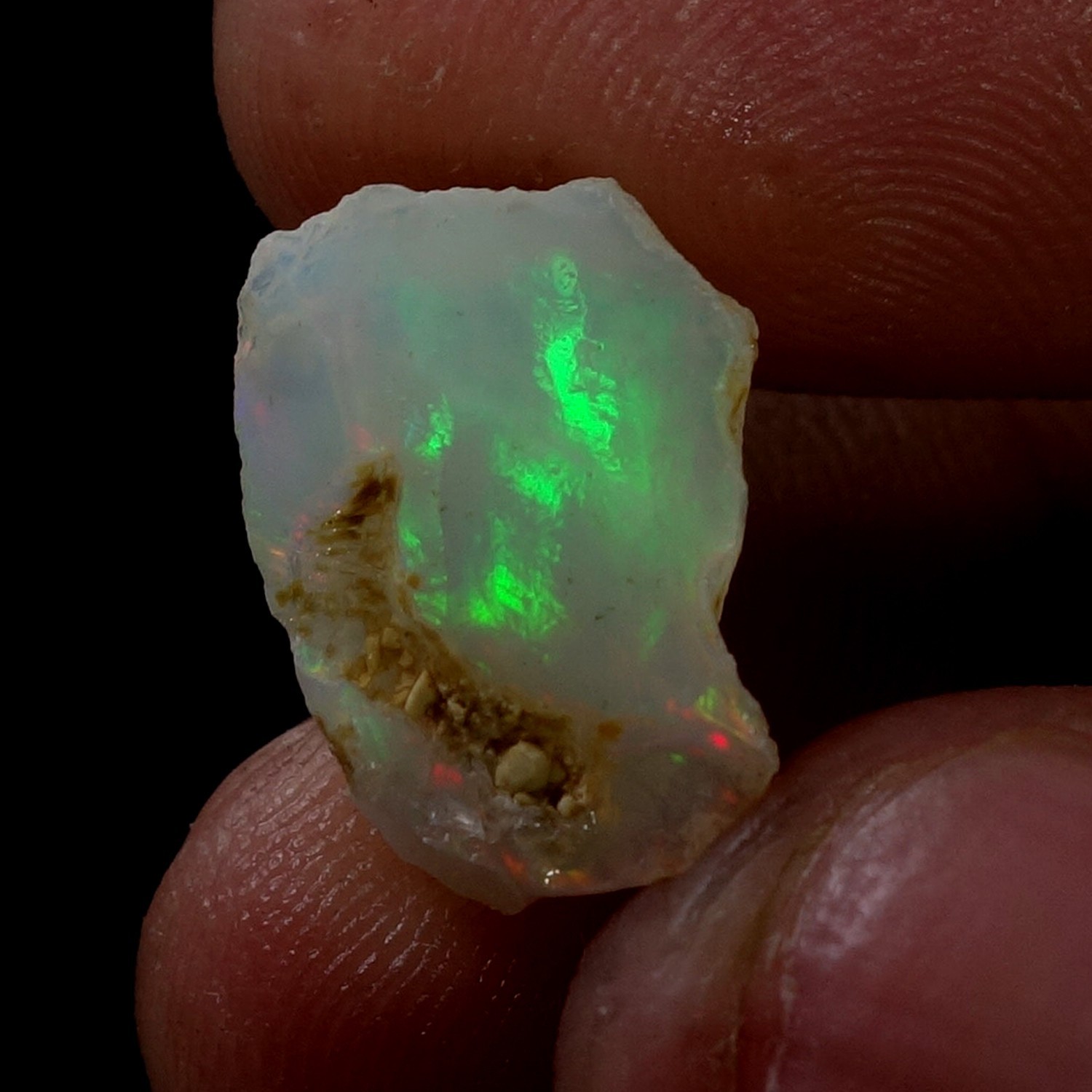Natural Ethiopian Opal Raw Rough Rainbow Colour Multi fire High Quality Gems 205