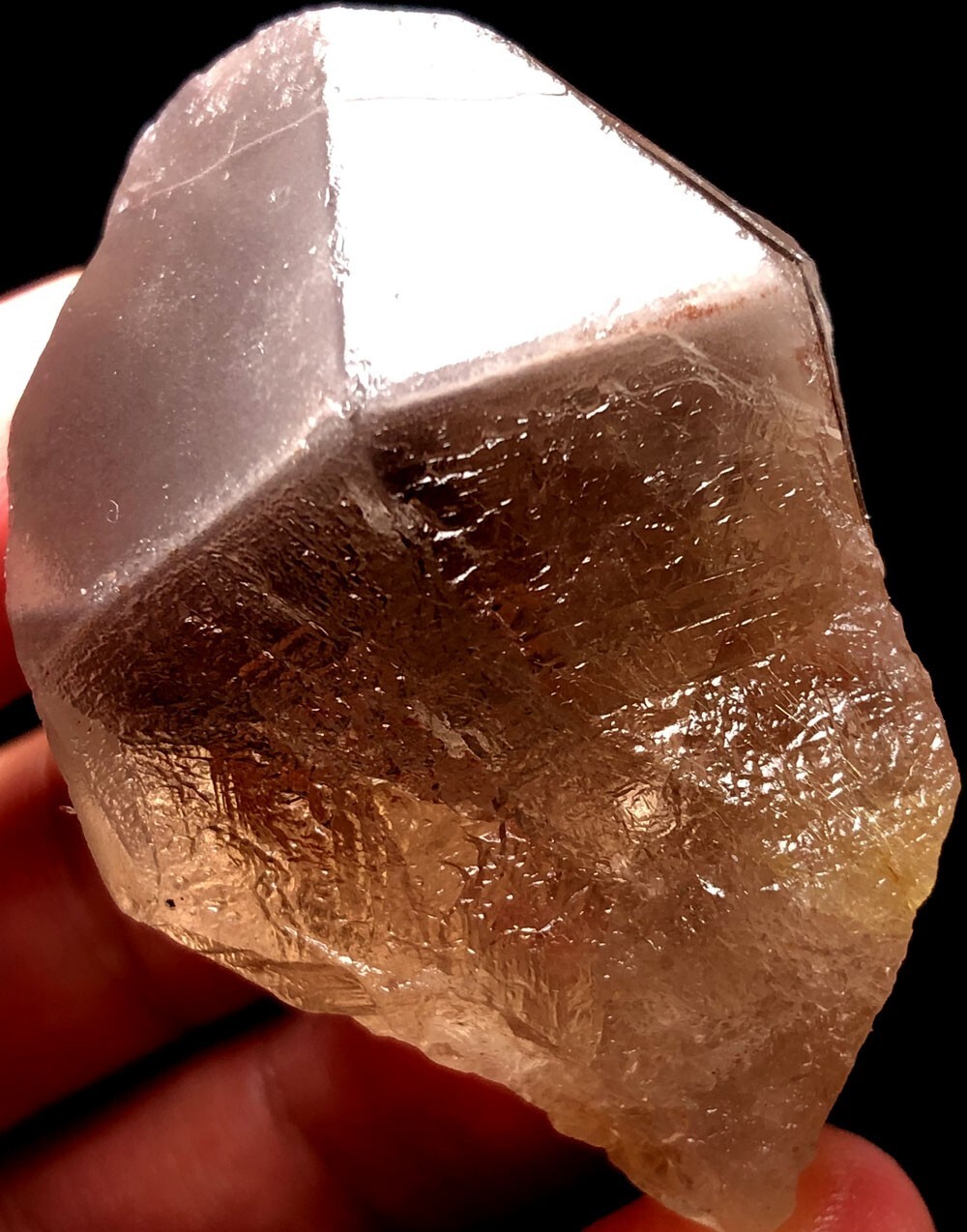 62g 1PCS NATURAL Golden Hair Rutilated Quartz Crystal Specimen s444