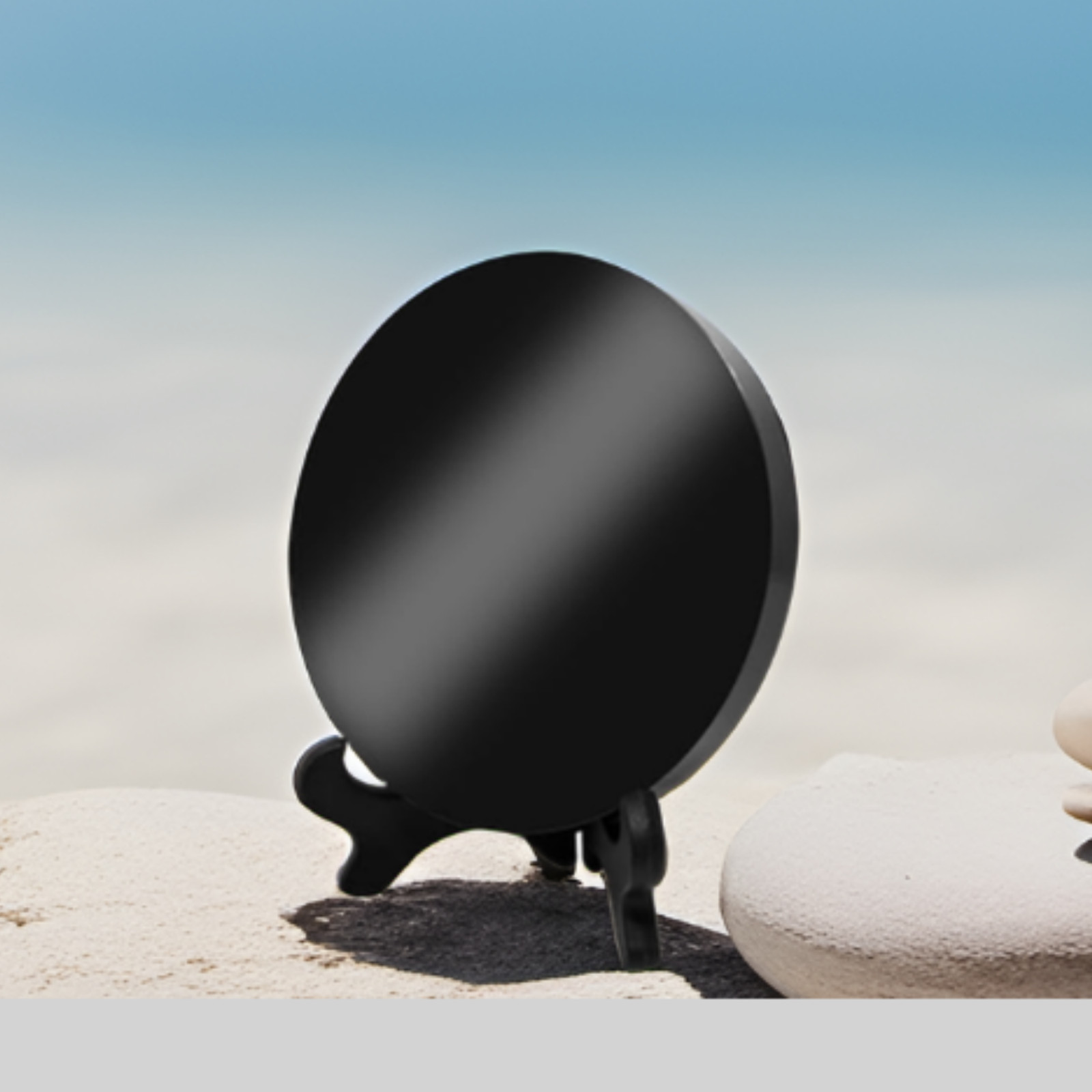 Natural Black Obsidian Mirror, High Quality, Scrying Mirror, Healing Crystal