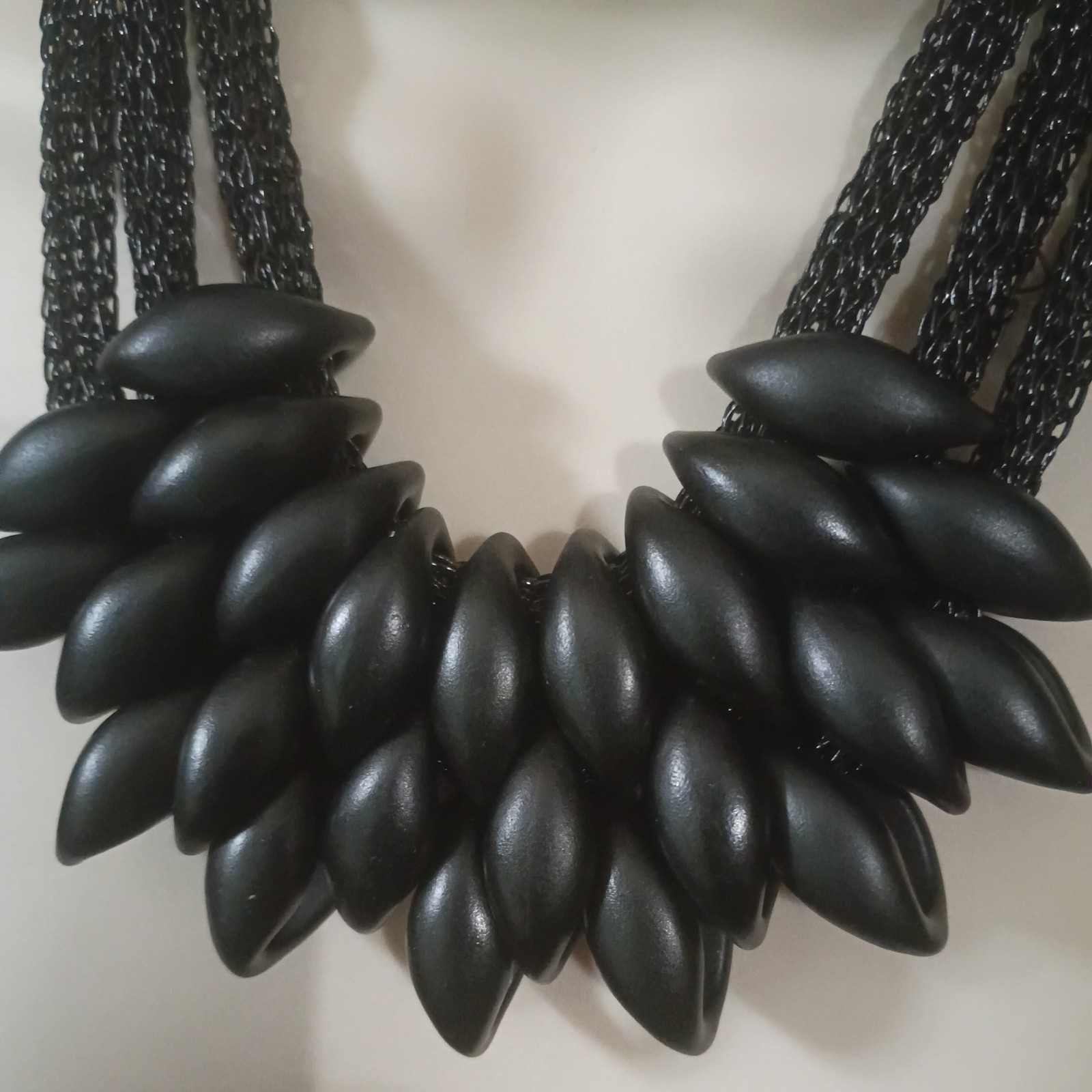 Women’s Fashion Jewelry Black Boho Luxury Chunky Collar Statement Necklace