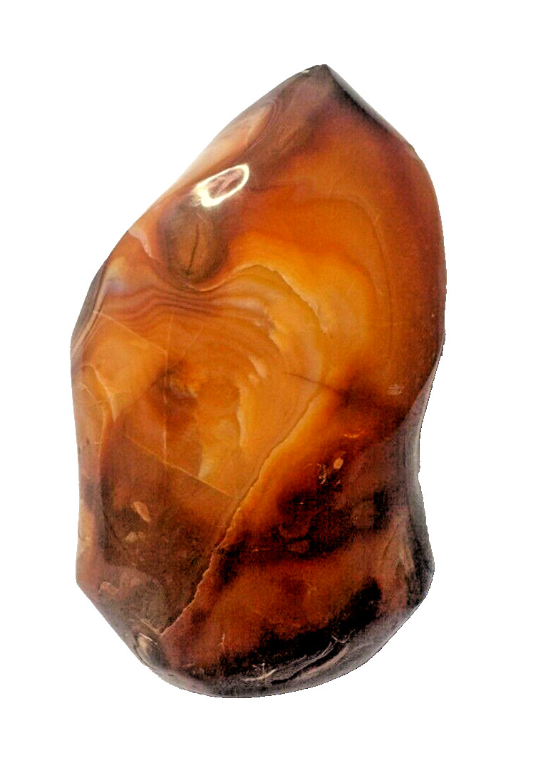 250 – 350g Carnelian Flame Gemstone Boho Chic Unscented Solid Decor Stone Gifts