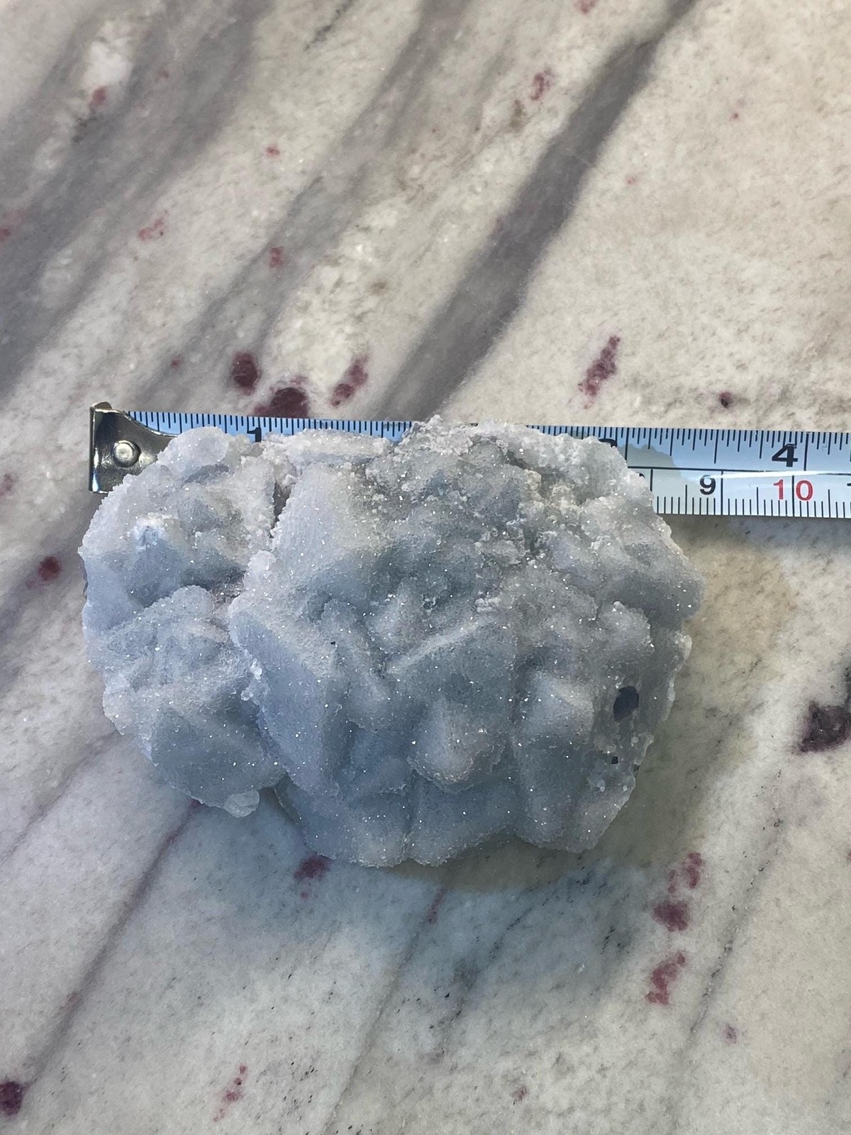 Sparkling Sugar Fluorite Cluster UV Reactive