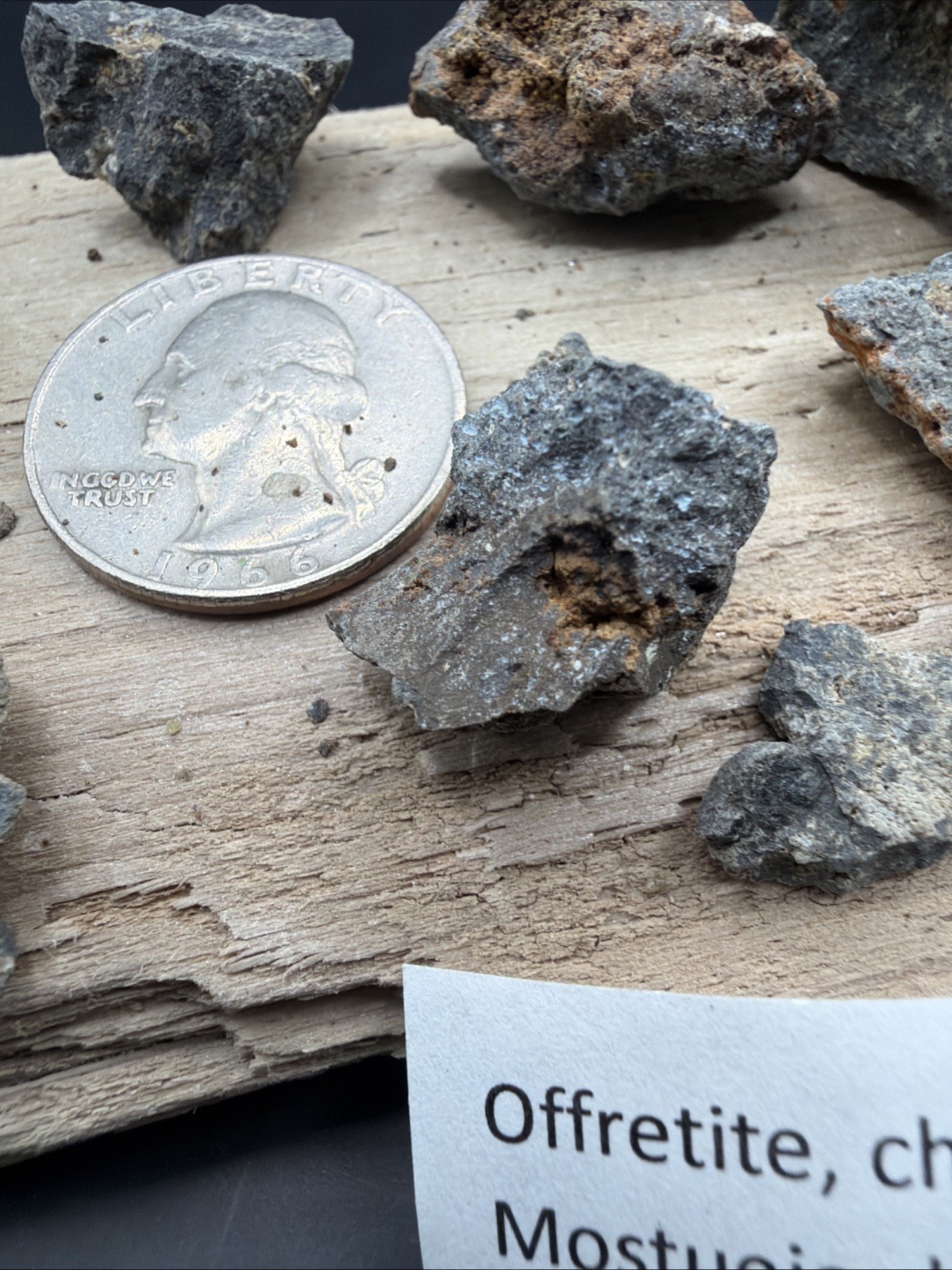 Offretite, Chabazite Specimen Midi-Pyrenees, France 56