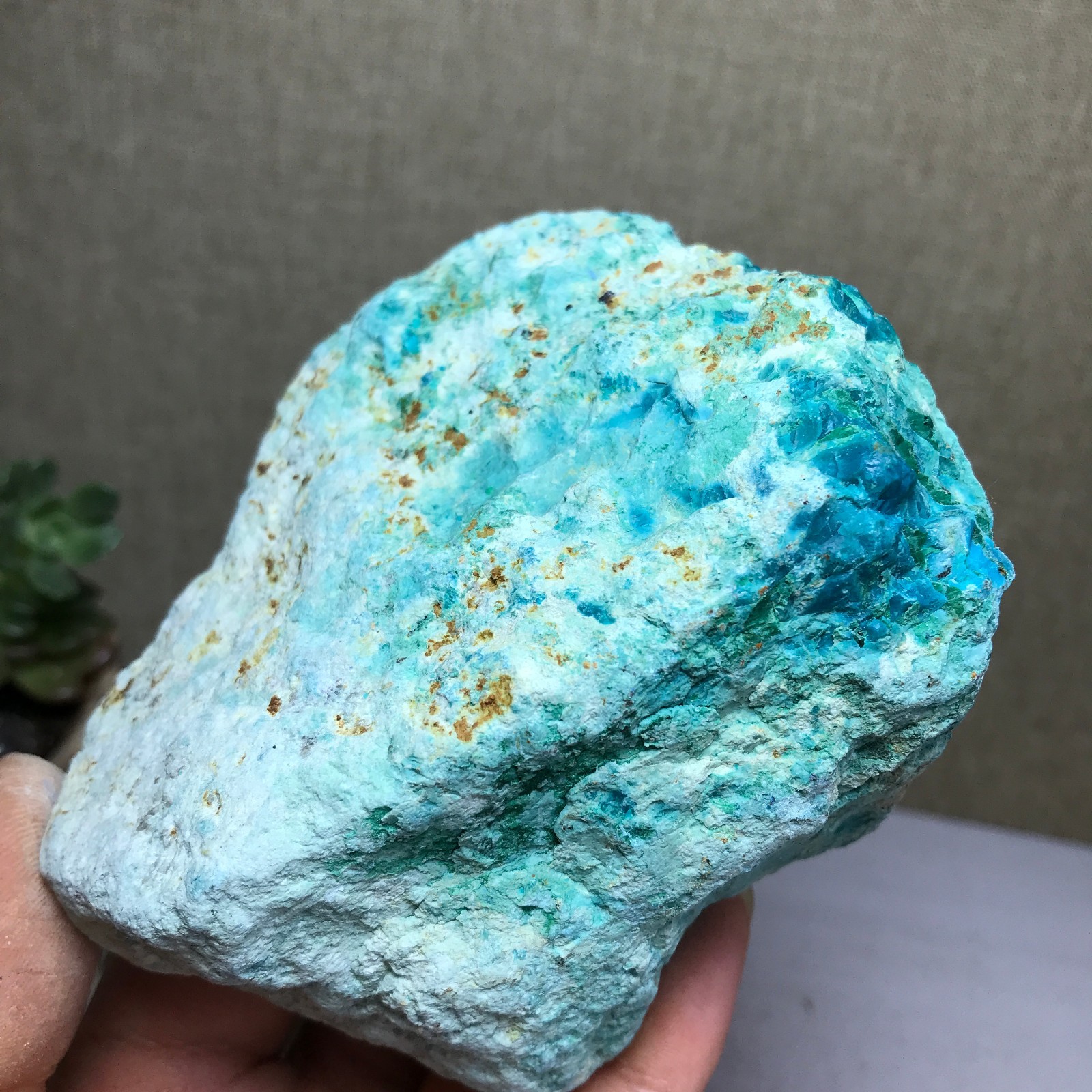 272g Natural Azurite/Malachite gemstone Rough original Crystal Specimen A5789