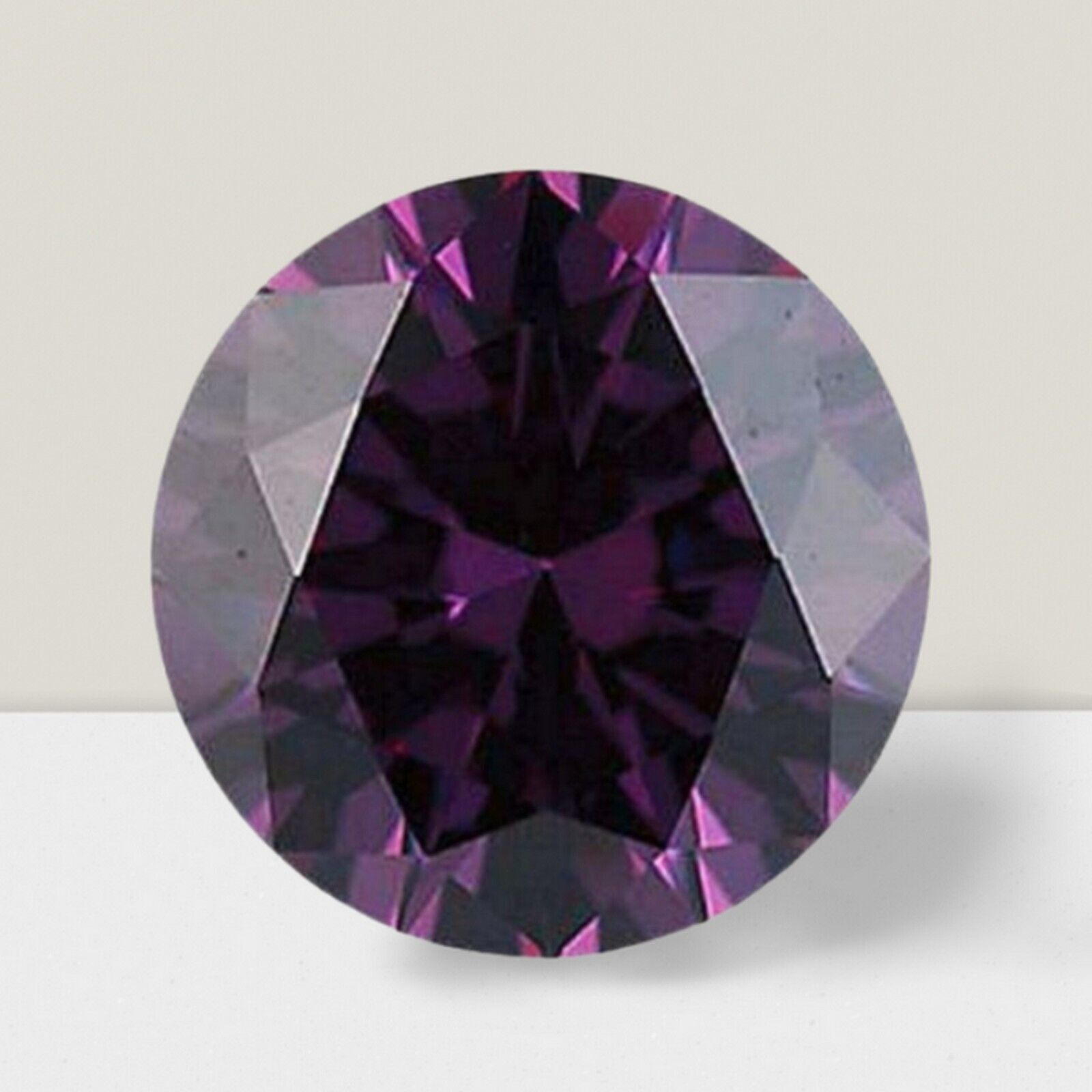 Amethyst Round Cut Gemstone 10 Cts – 15 mm AAA+ Loose Gem