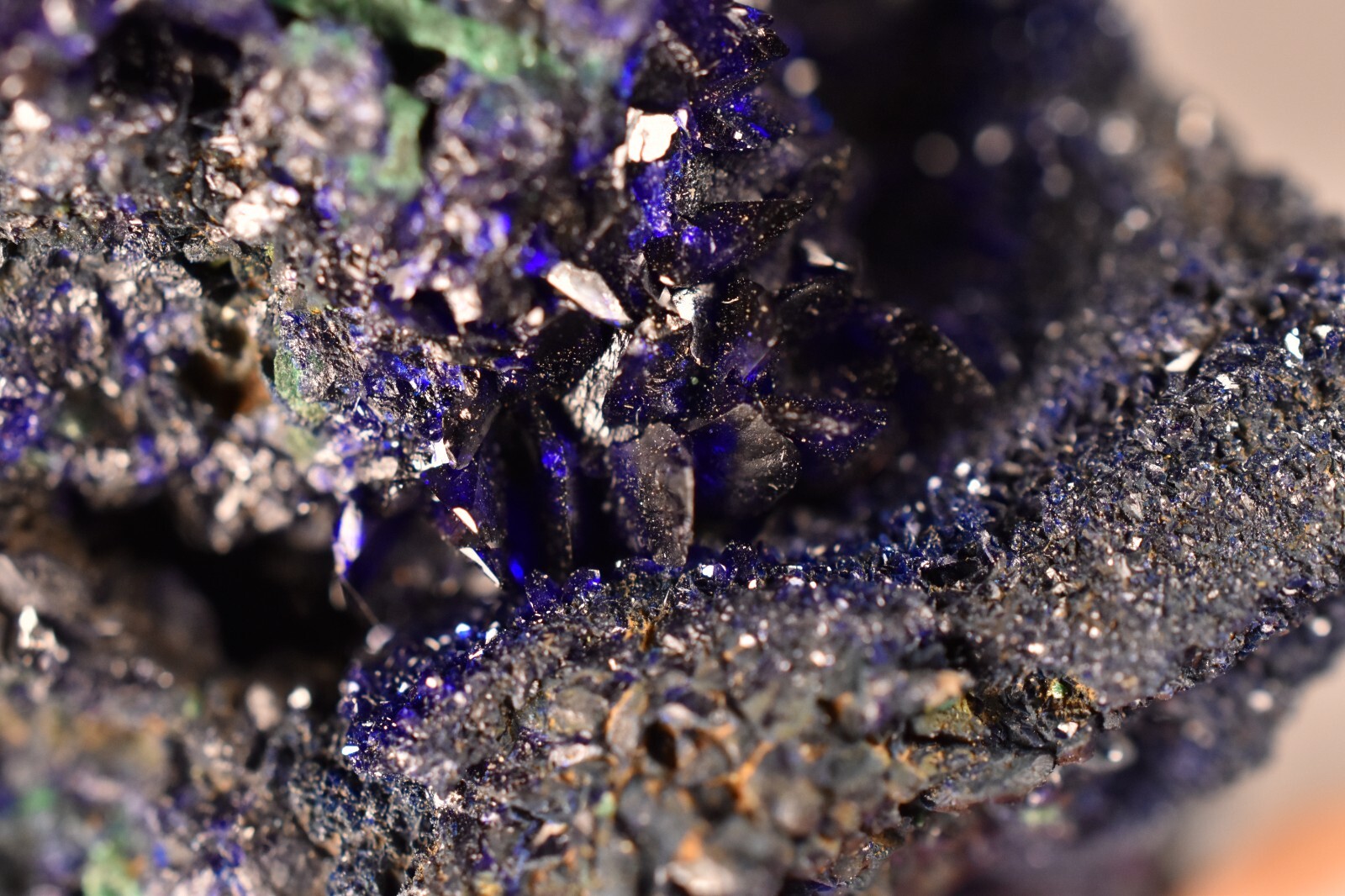 *AZURITE* 5.8cm 108.7g Crystal Cluster Malachite Natural Rough Specimen