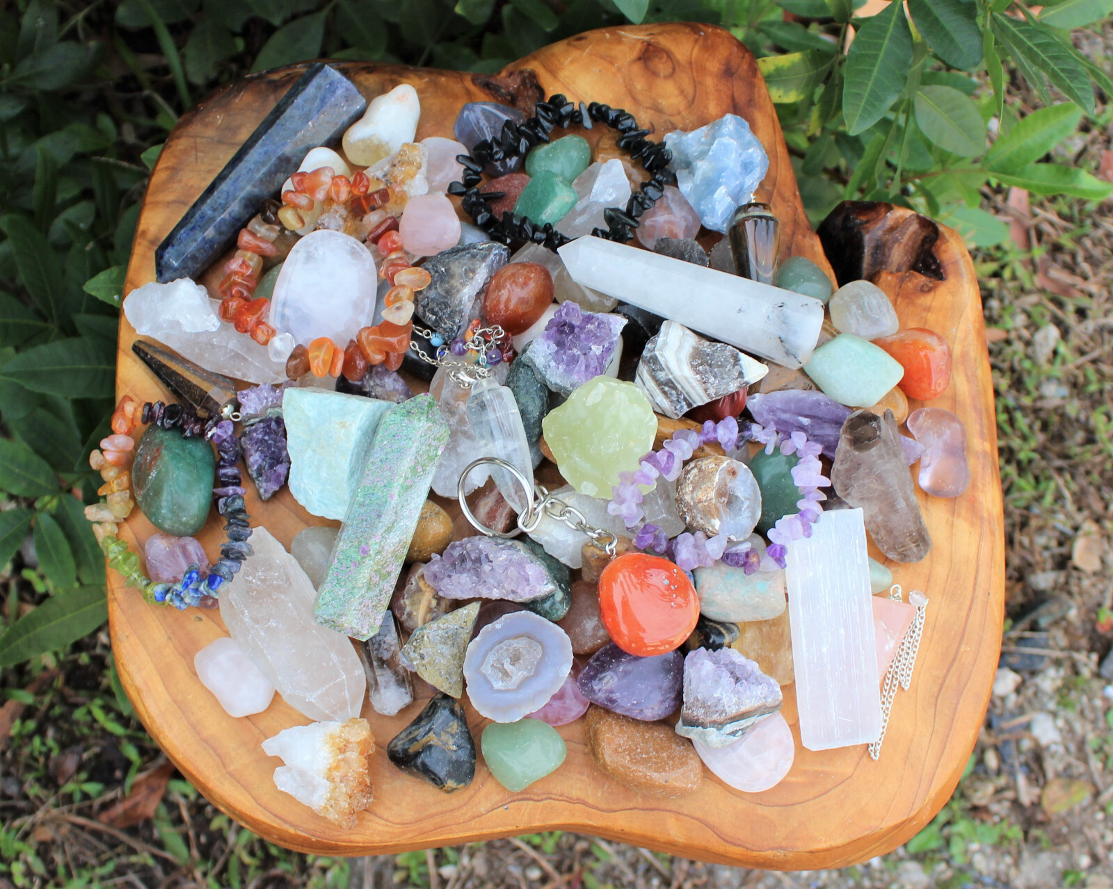 Crystal Confetti Scoop: Crystal Mix, Gemstones – Tumbled & Rough Stones, Gifts!