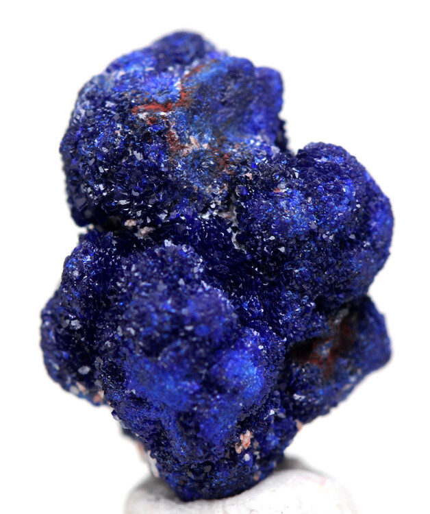 Azurite Specimen DEEP BLUE Crystal Cluster Mineral MOROCCO w/ ID card