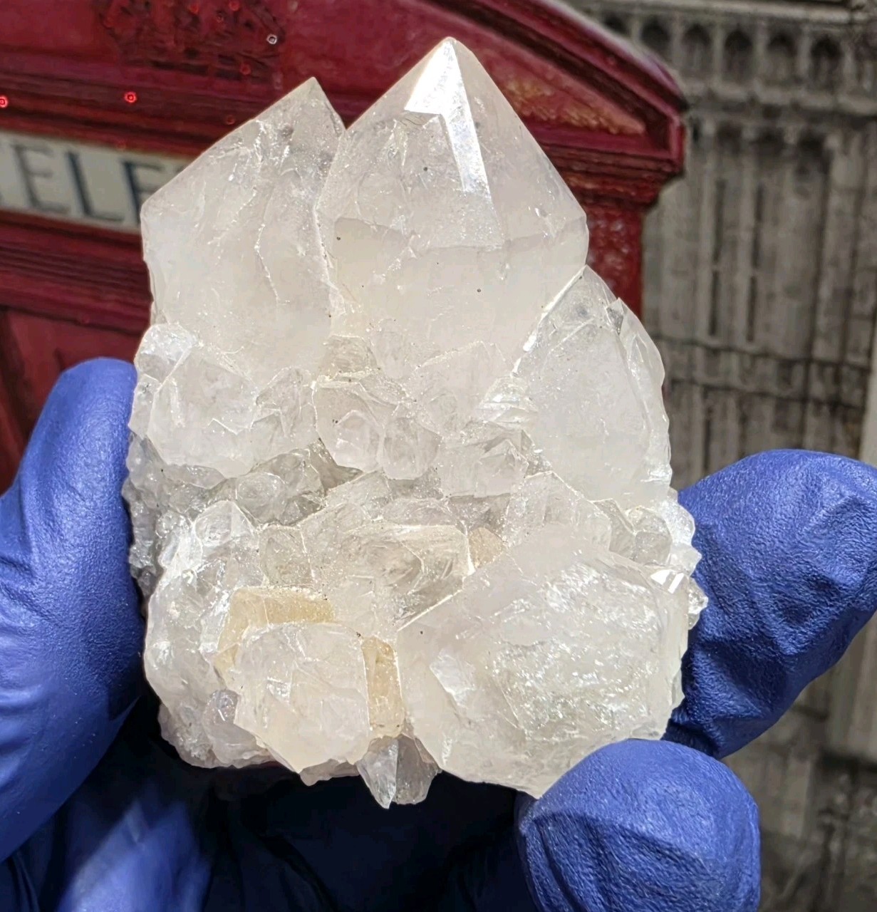Spirit Finger Quartz Crystal Cluster, South Africa 116g
