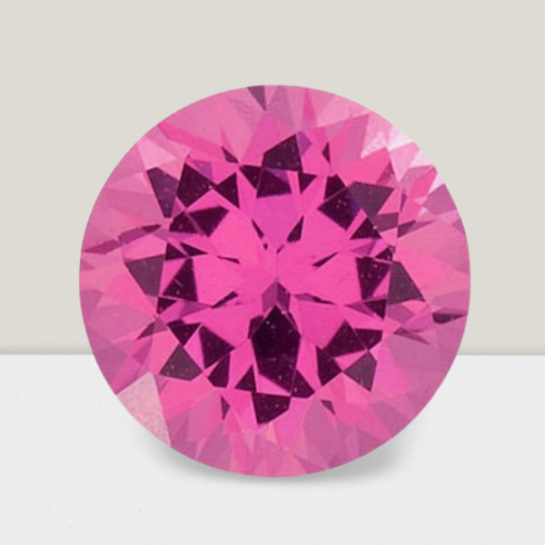Spinel Round Cut Gemstone 0.60 Cts – 6 mm Lustrous Loose Gem