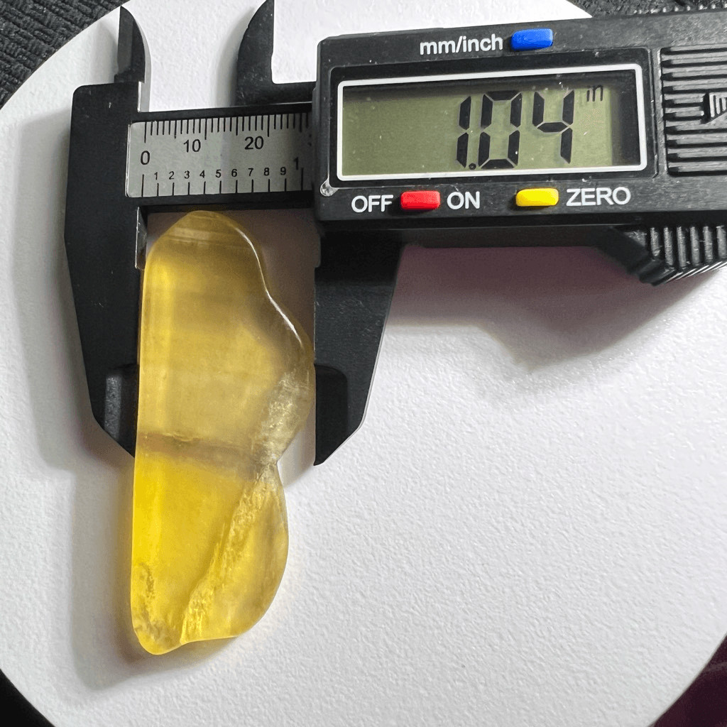 Yellow Fluorite Crystal Cloud Carving