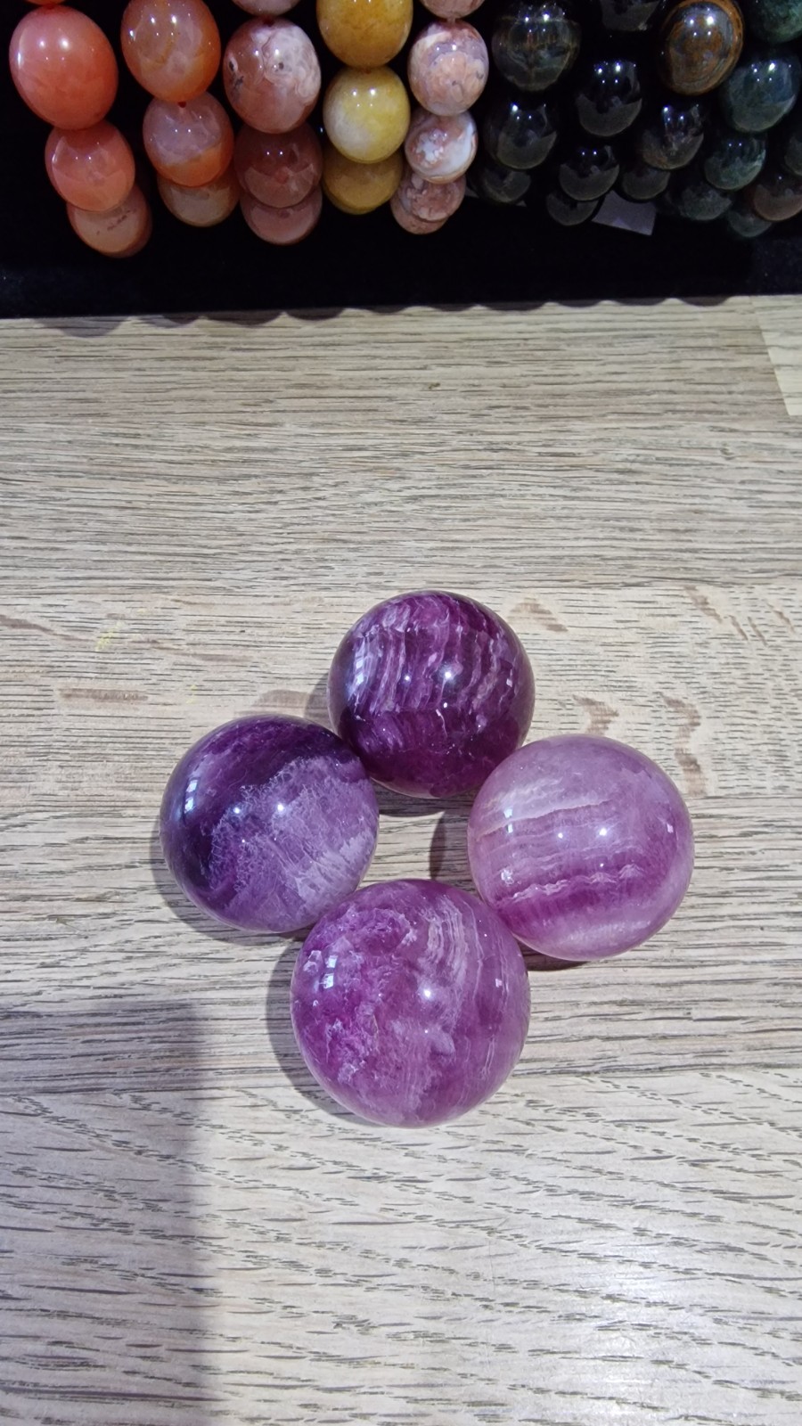 Fluorite Crystal Sphere Approx 32.4mm-33.0mm and 56g-62g Free Holder