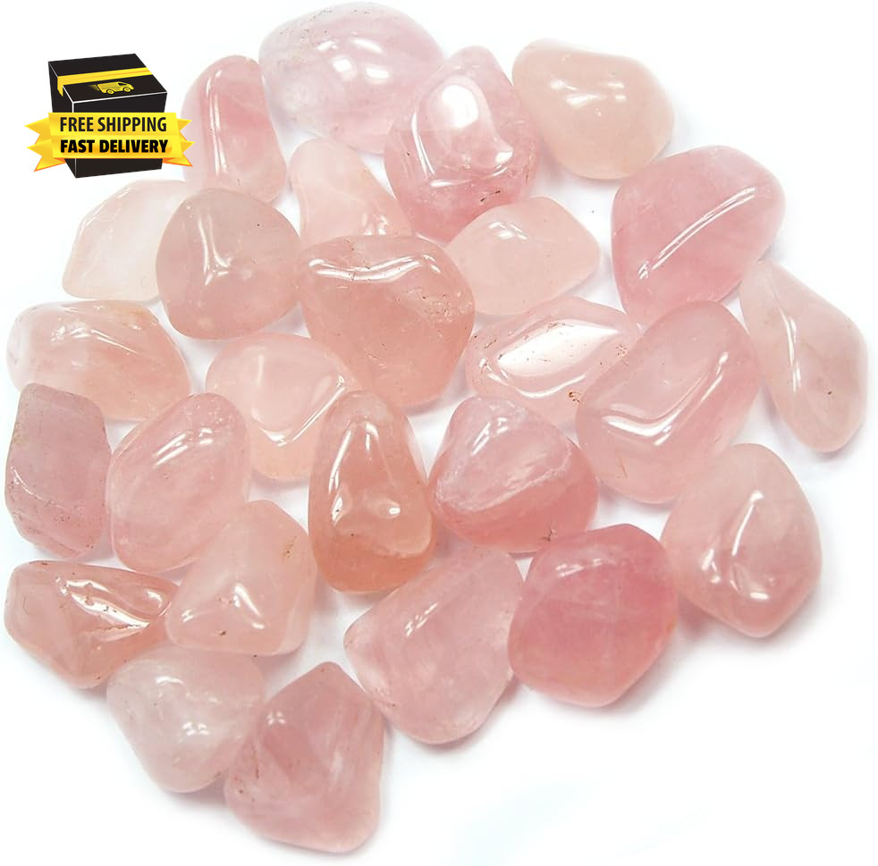 Rose Quartz Tumble Stone – Healing Stone 20-25 Mm (1) ⭐️⭐️⭐️⭐️⭐️