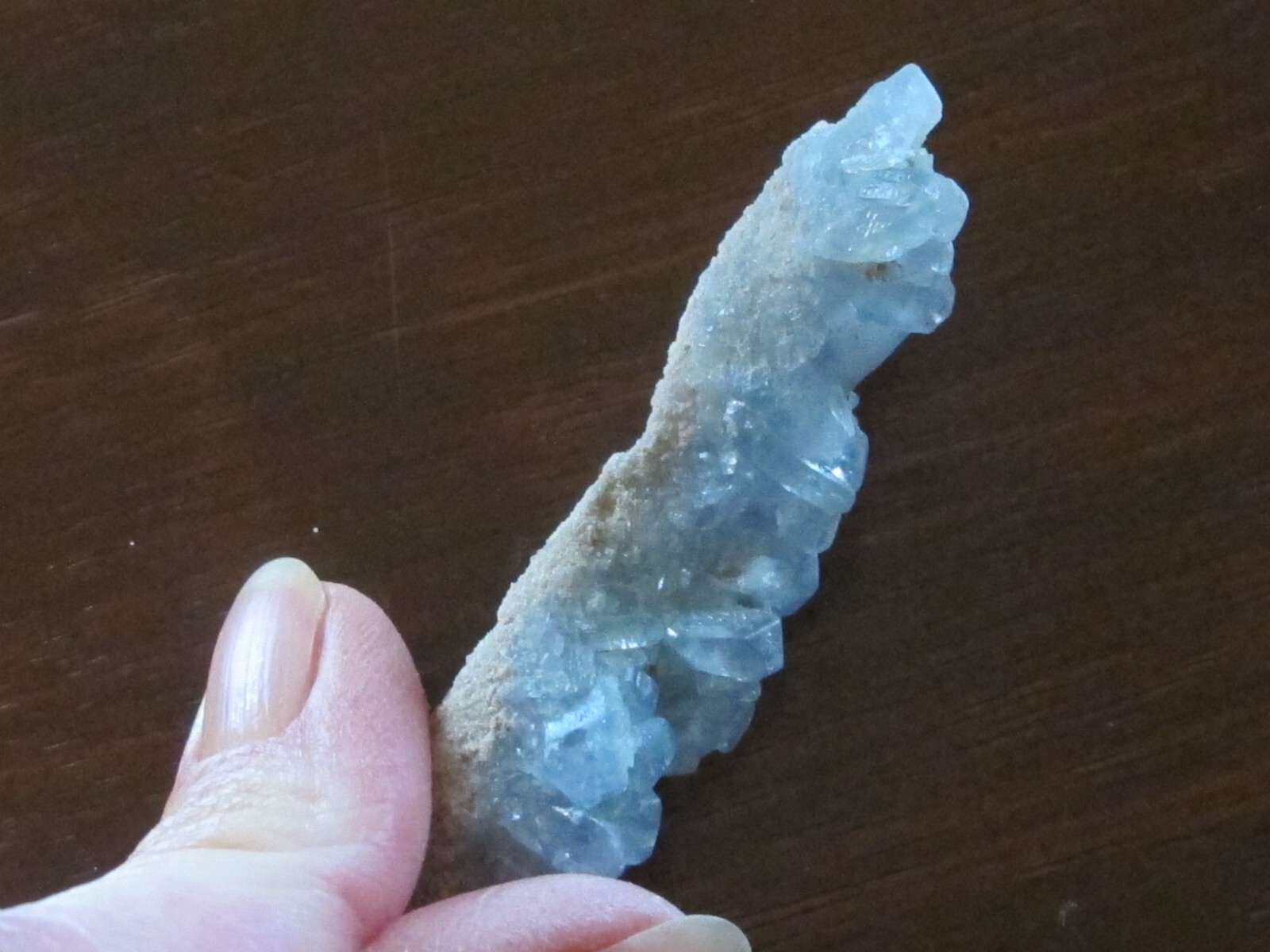 Exceptional Long Blue Barite * 22 grams * Lovely dark Blue * Stoneham