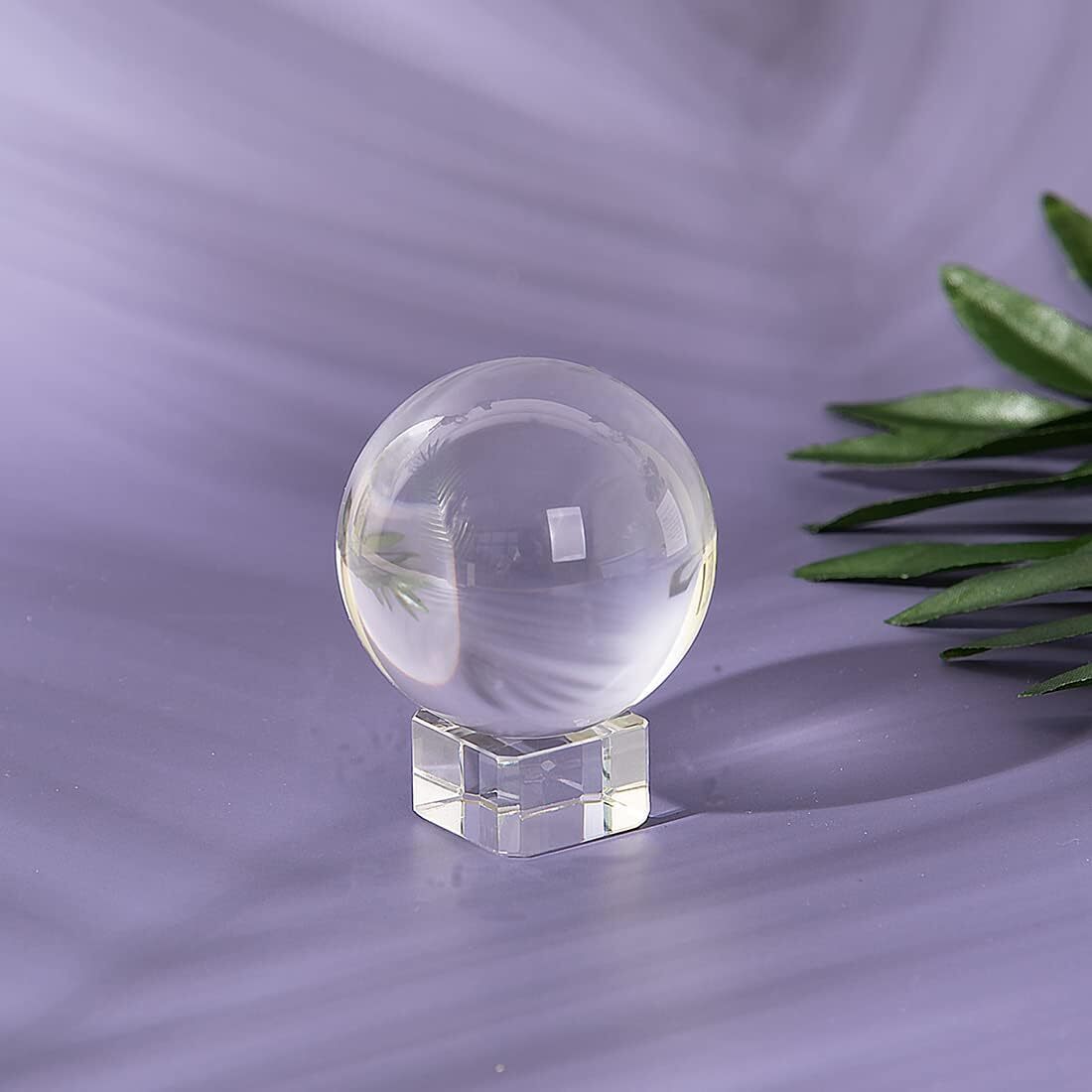 LONGWIN 50mm(2 inch) K9 Photography Solid Crystal Glass Ball 50mm, Clear
