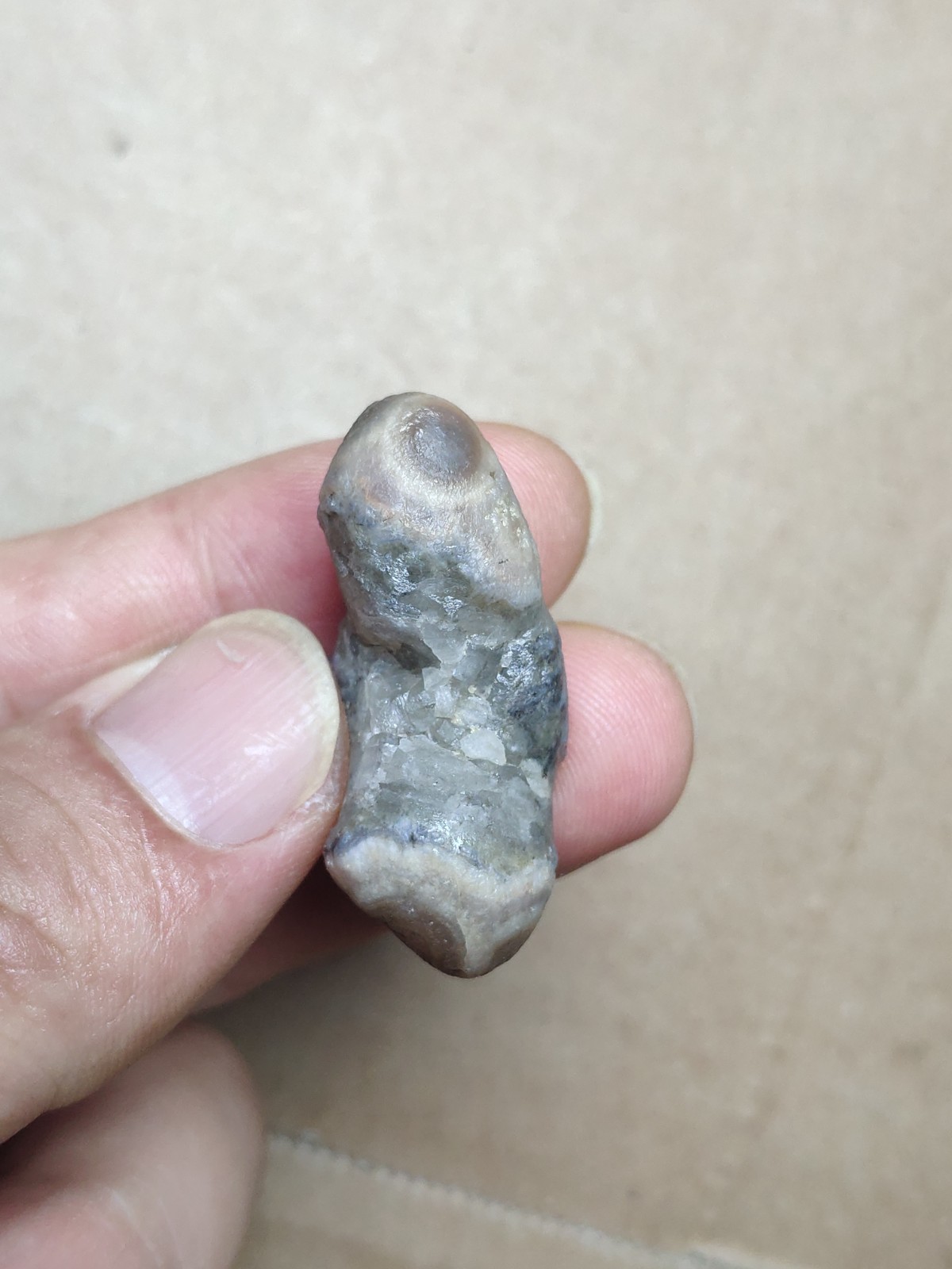 36mm Natural Gobi Agate eye agate stone collection Landscape stone