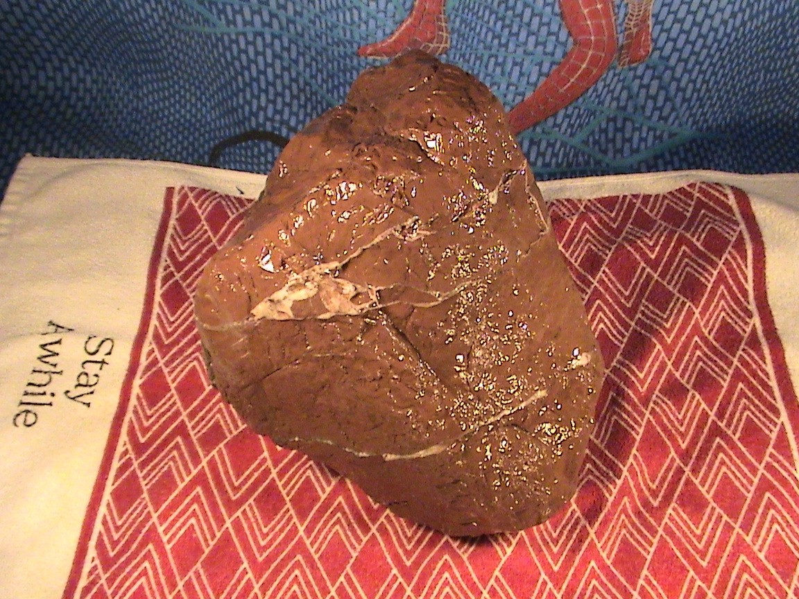 Solid Rough Red Chalcedony Jasper Agate, Lapidary Rock, 20 LBS, 13 OZ, #R374