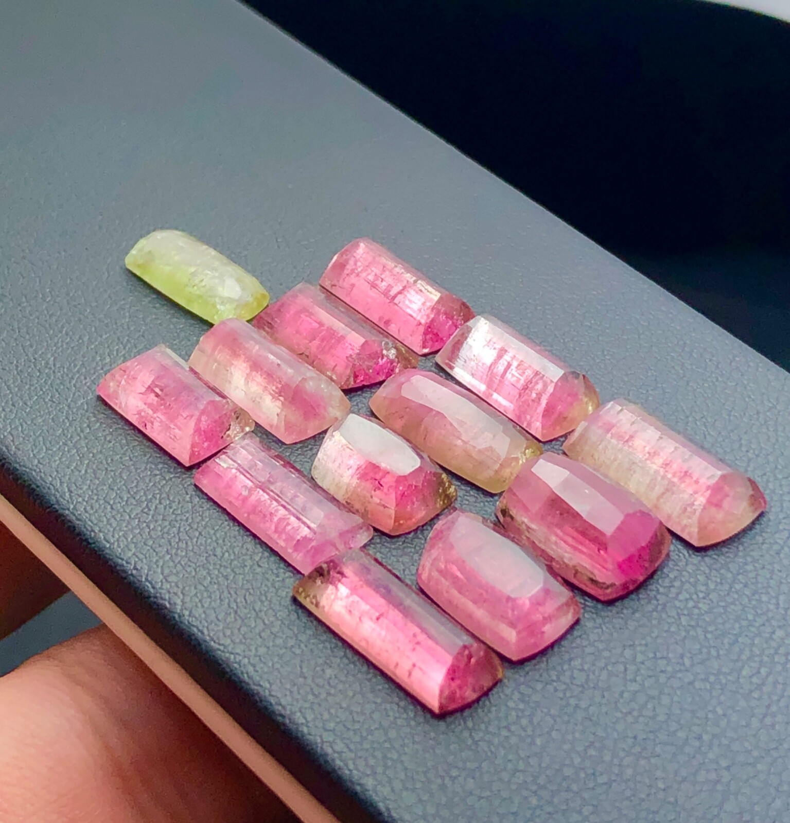 30 Carts Beautiful Mix Color Tourmaline Rosecuts 100% Natural from Afghanistan