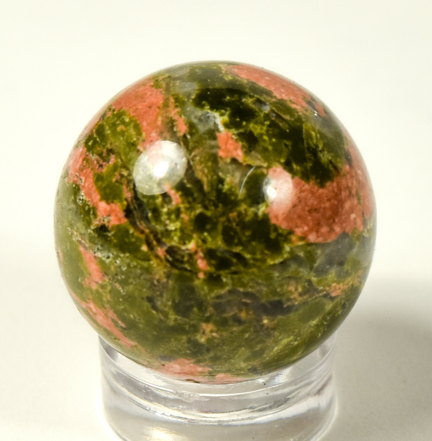 20mm Unakite Sphere Orthoclase w/ Epidote Gemstone Crystal Mineral – China (1PC)