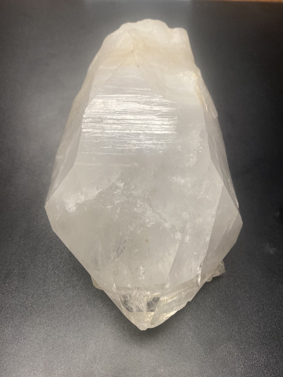 LARGE 15 lb Pound Natural Quartz Crystal – Solid 9″ Long Chunk – NOT A CLUSTER