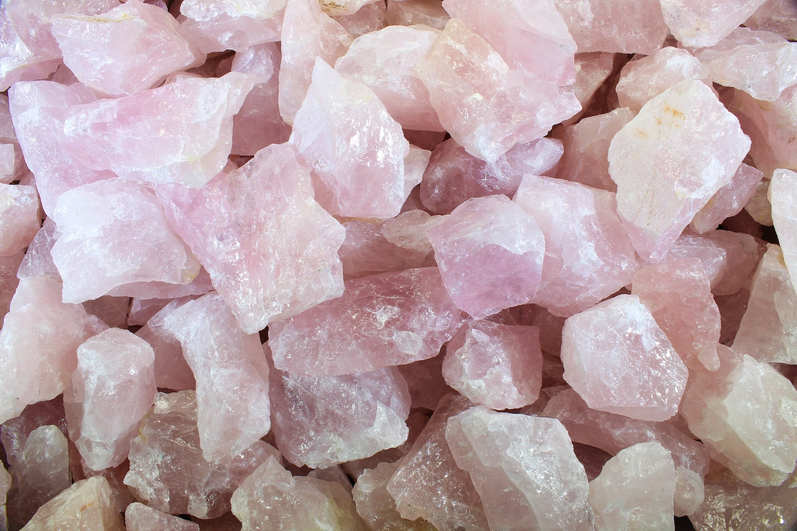 Rose Quartz – Rough Rocks for Tumbling – Bulk Wholesale 1LB options