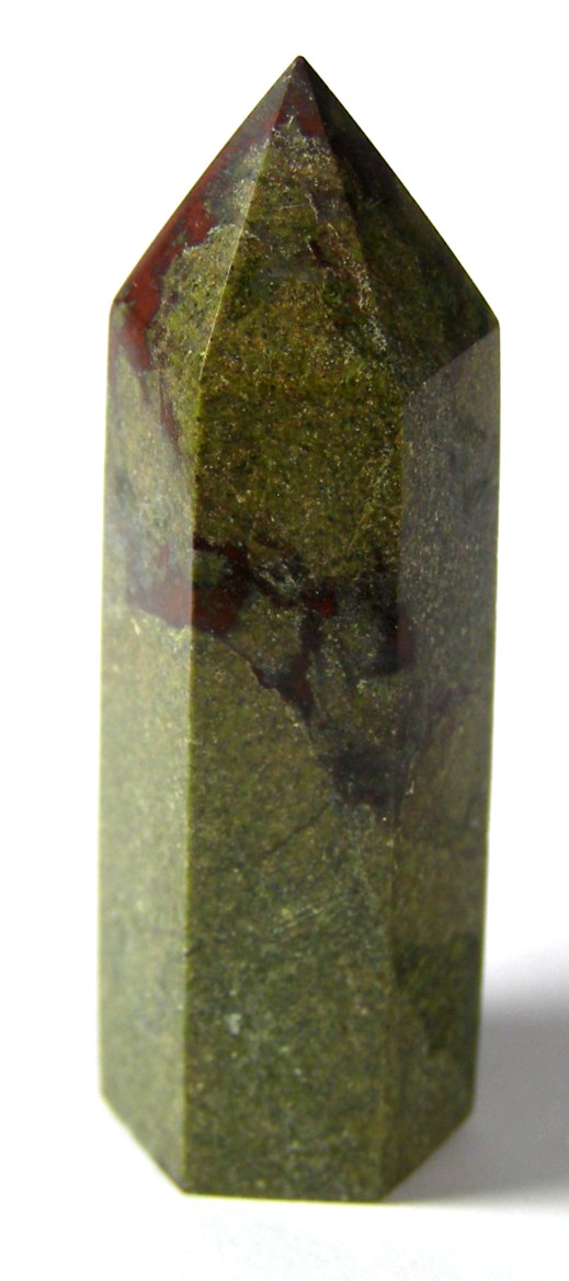 LOVELY SMALL DRAGONS BLOOD JASPEER TOWER – 4.7 x 1.5 cms 21 gm