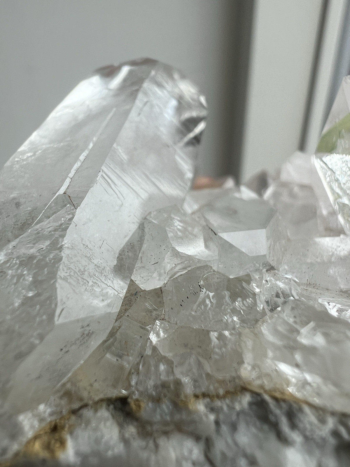 290g – Raw Lemurian Cluster | Zeca de Souza | Brazil