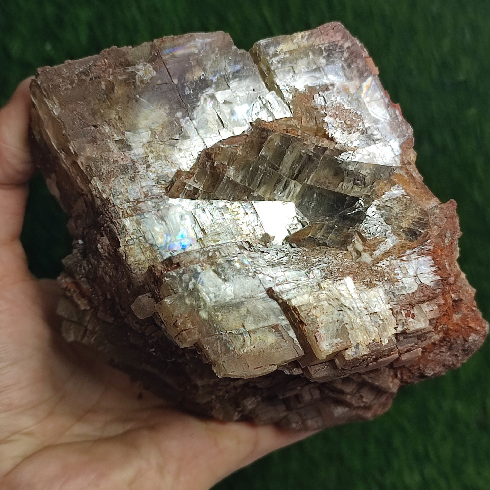 1.4-kg Gemmy Orthoclase War Feldspar Crystal With Complete Growth & Huge Size.