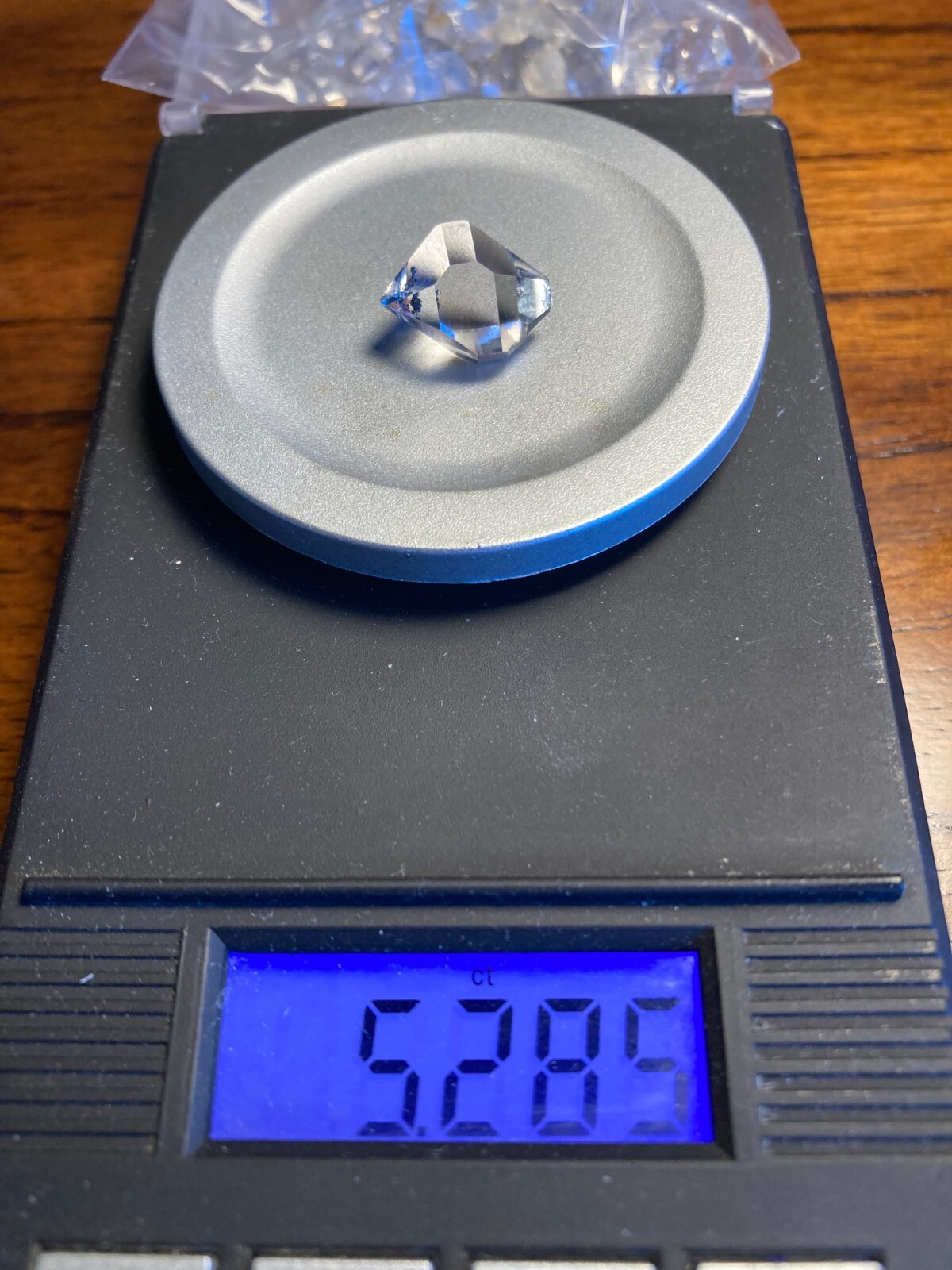 ONE Herkimer NY diamond AAA SMALL 11mm to 14mm Jewel grade! up to 1/2 inch