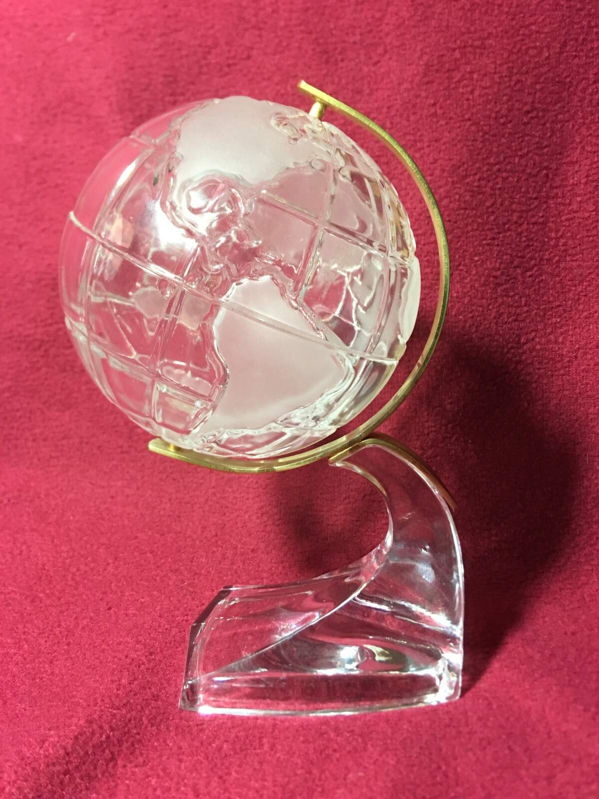 Crystal Globe Table Decoration