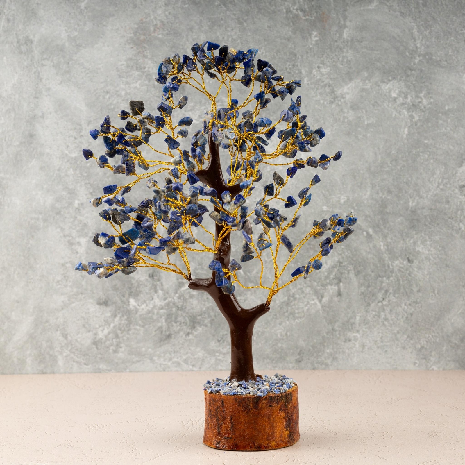 Lapis Lazuli Crystal Tree of Life, Decorative Crystal Tree, Natural Healing Crys