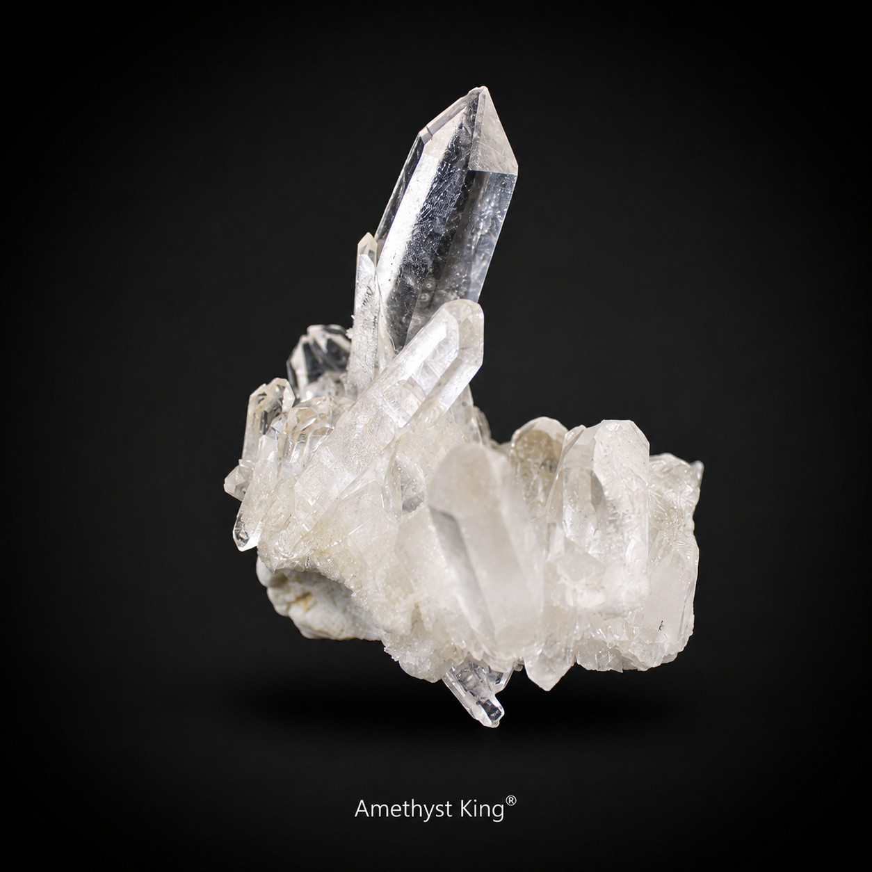 Natural Himalayan Quartz Crystal Specimen 90g Mineral India 7x6x5cm