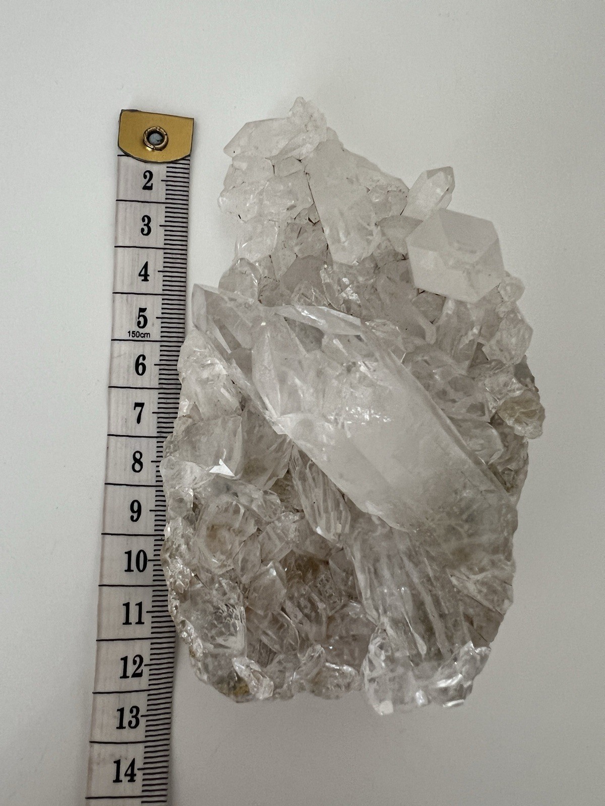 290g – Raw Lemurian Cluster | Zeca de Souza | Brazil