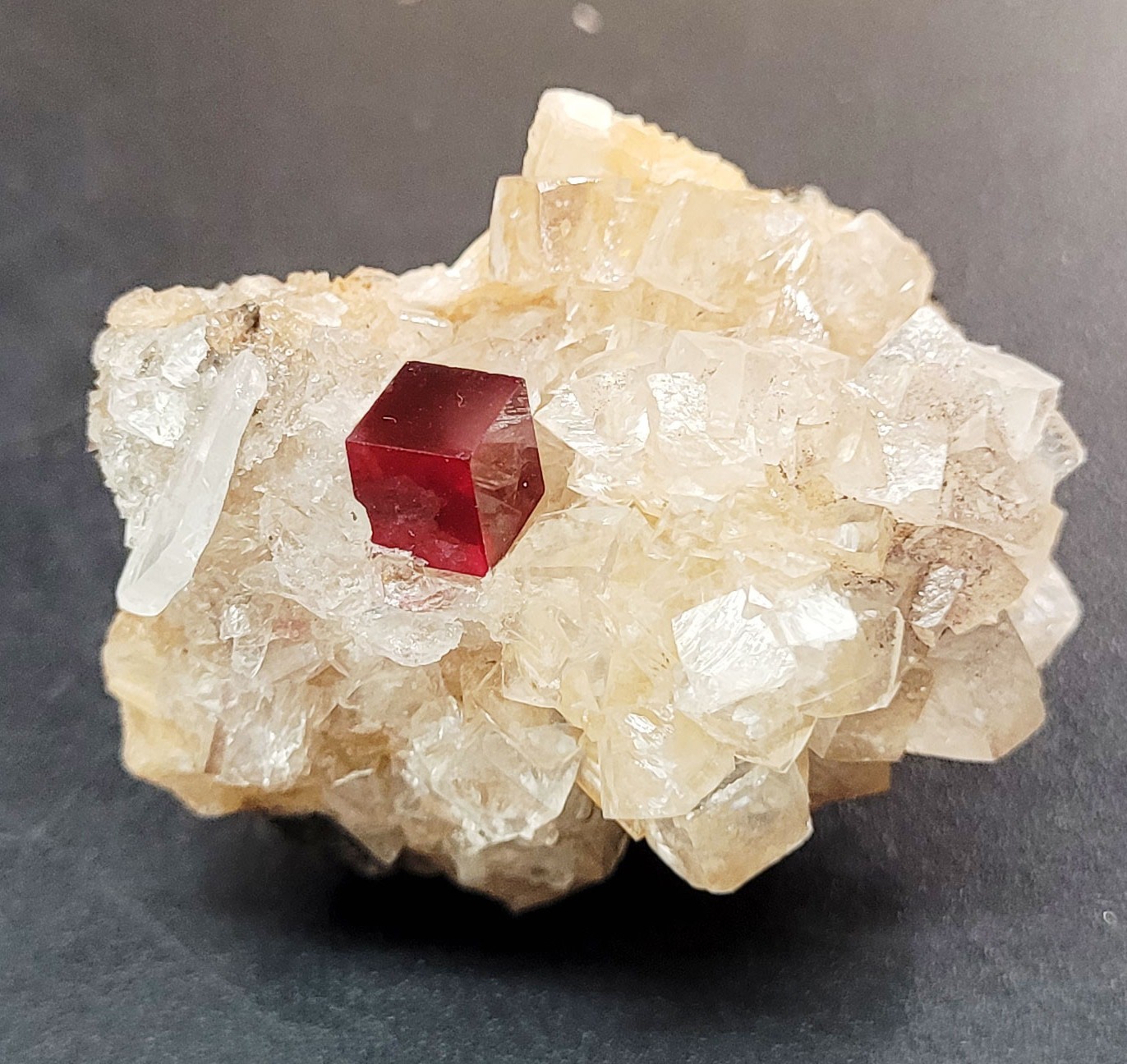 210 Ct. Rhodochrosite Crystal Sweet Home Mine Colorado Natural Raw Stone Crystal