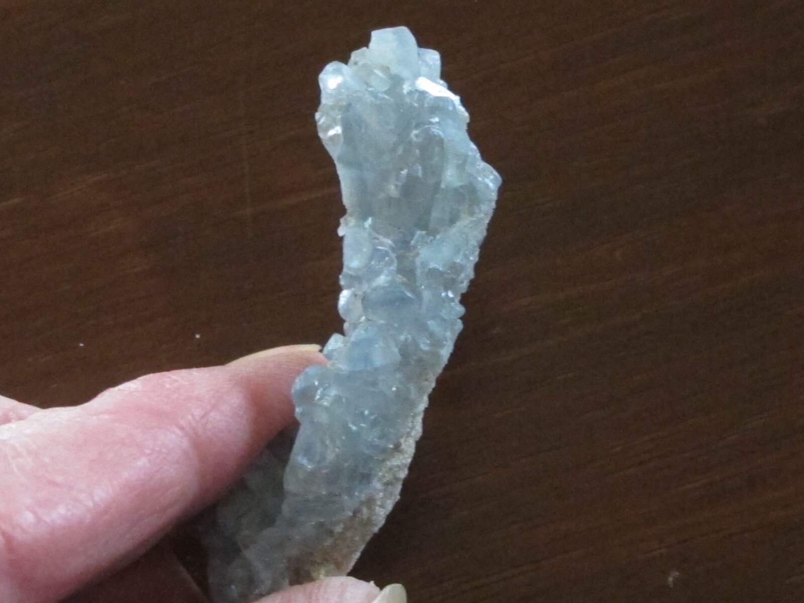 Exceptional Long Blue Barite * 22 grams * Lovely dark Blue * Stoneham