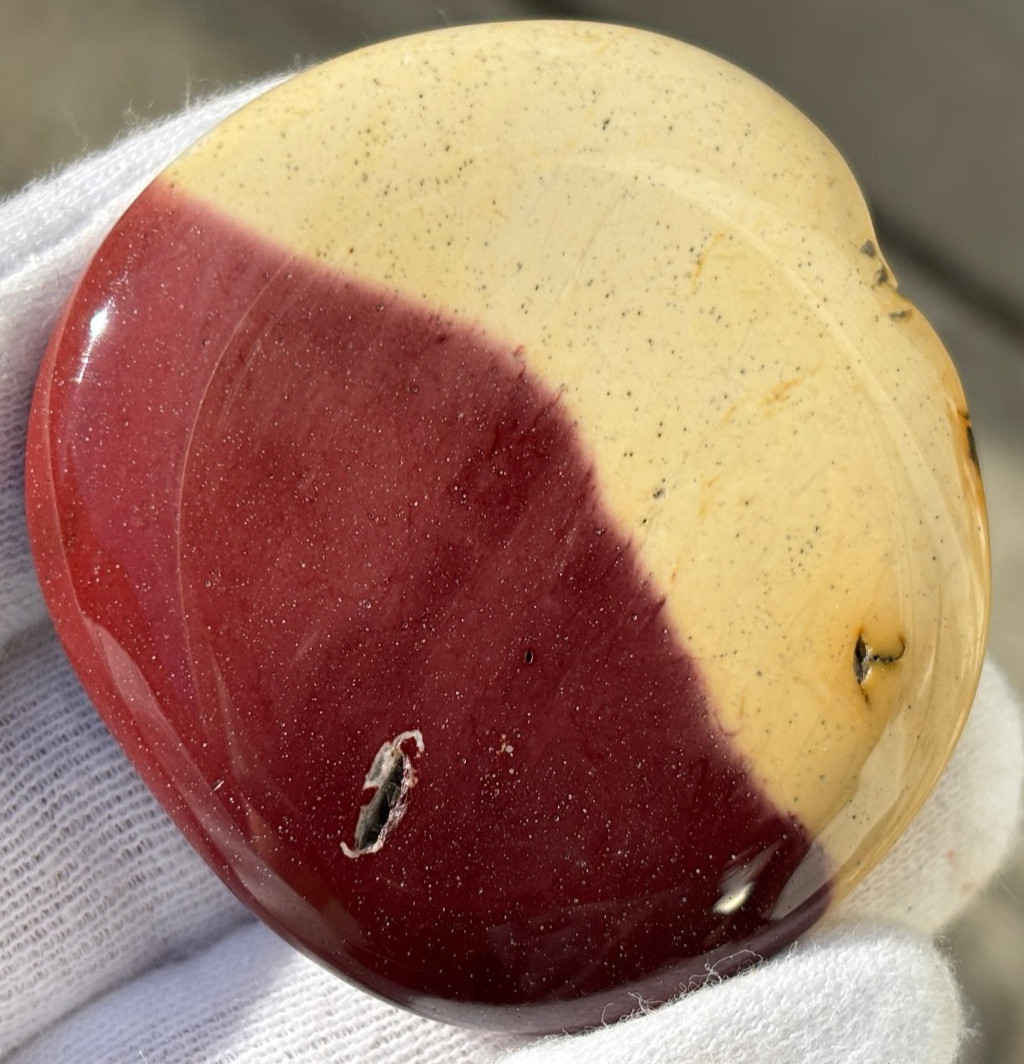 USA SALE 181g LOT MOOKAITE PALMSTONES PALM STONES PALM STONE THICK POCKET STYLE
