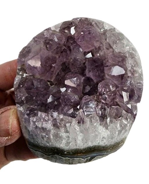 Amethyst Crystal Polished Freestand 234.3 grams.