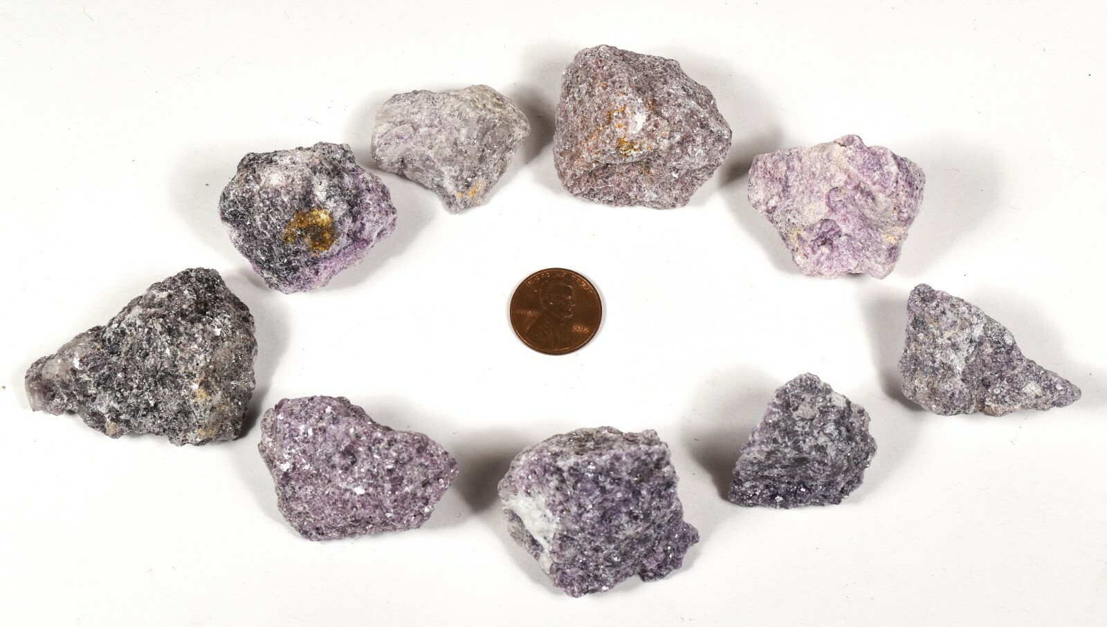 32oz Purple Lilac Lepidolite Rough Natural Gemstone Crystal Mineral Raw – Brazil