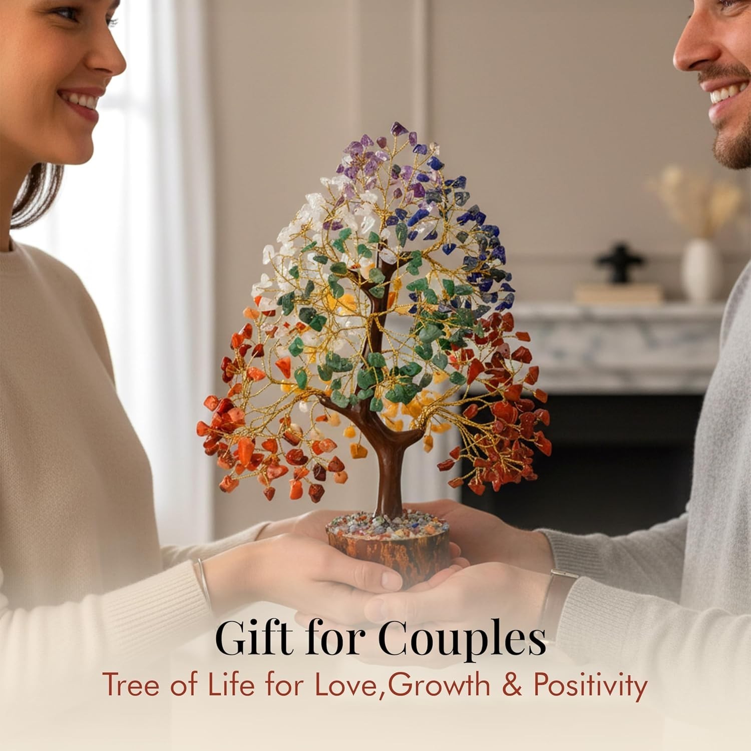 The 7 Chakra Crystal Tree of Life, Birthday Gifts for Women & Men | Healing …