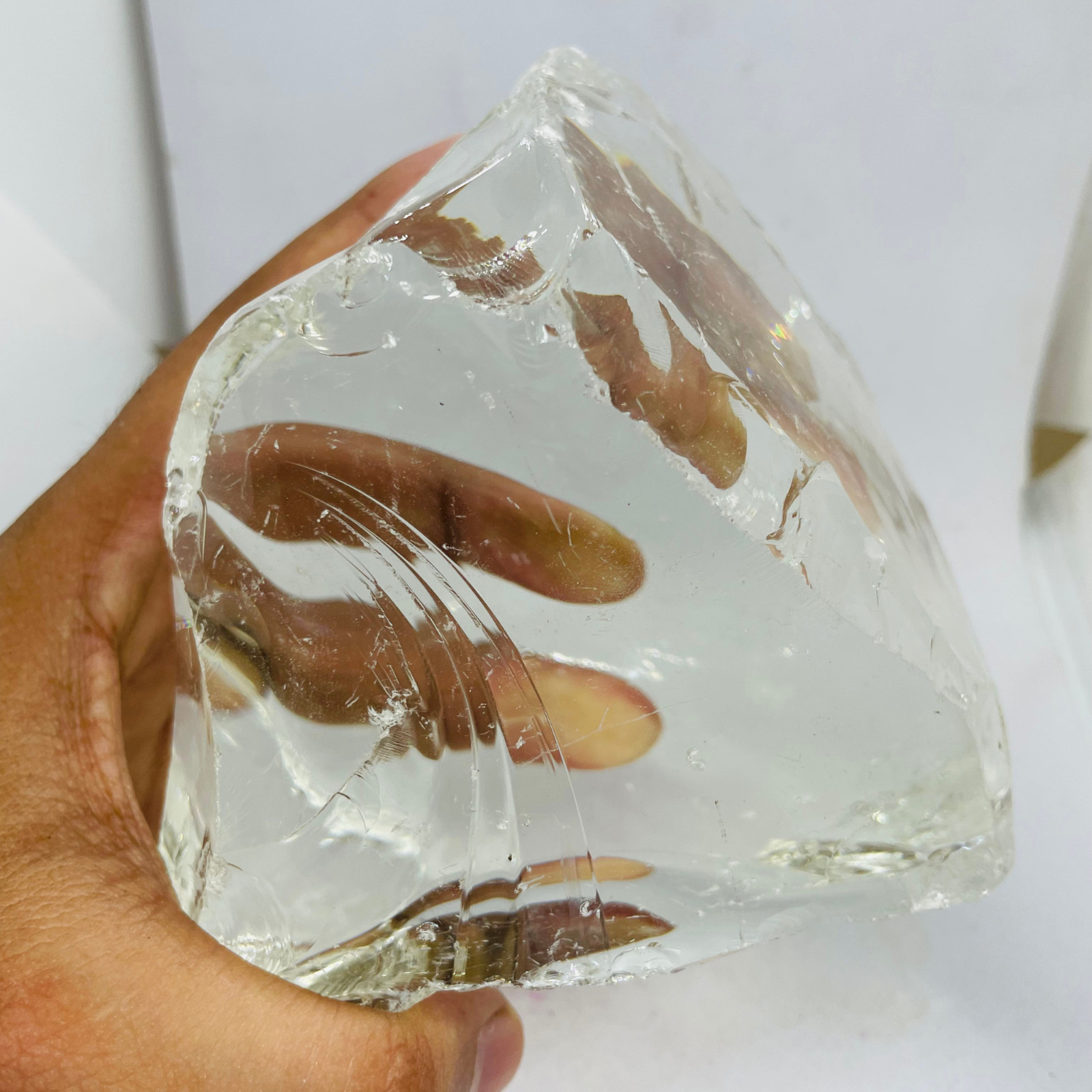 Premium Clear Quartz Crystal Raw Gemstone 1050-1250CT, Home Energy Enhancement