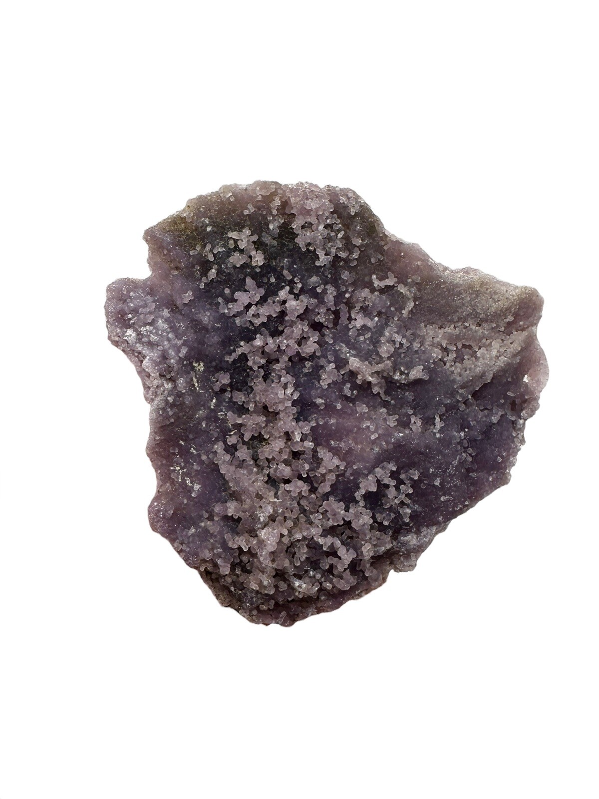 Iridescent Blue Grape Agate Cluster Botryoidal Mineral Specimen Chalcedony