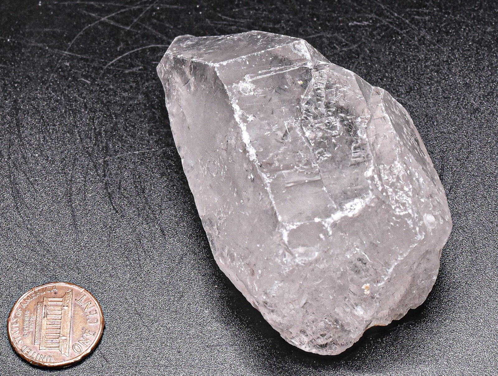 3″ 165g Clear Quartz Point Natural Gemstone Crystal Mineral Rough Raw – Brazil