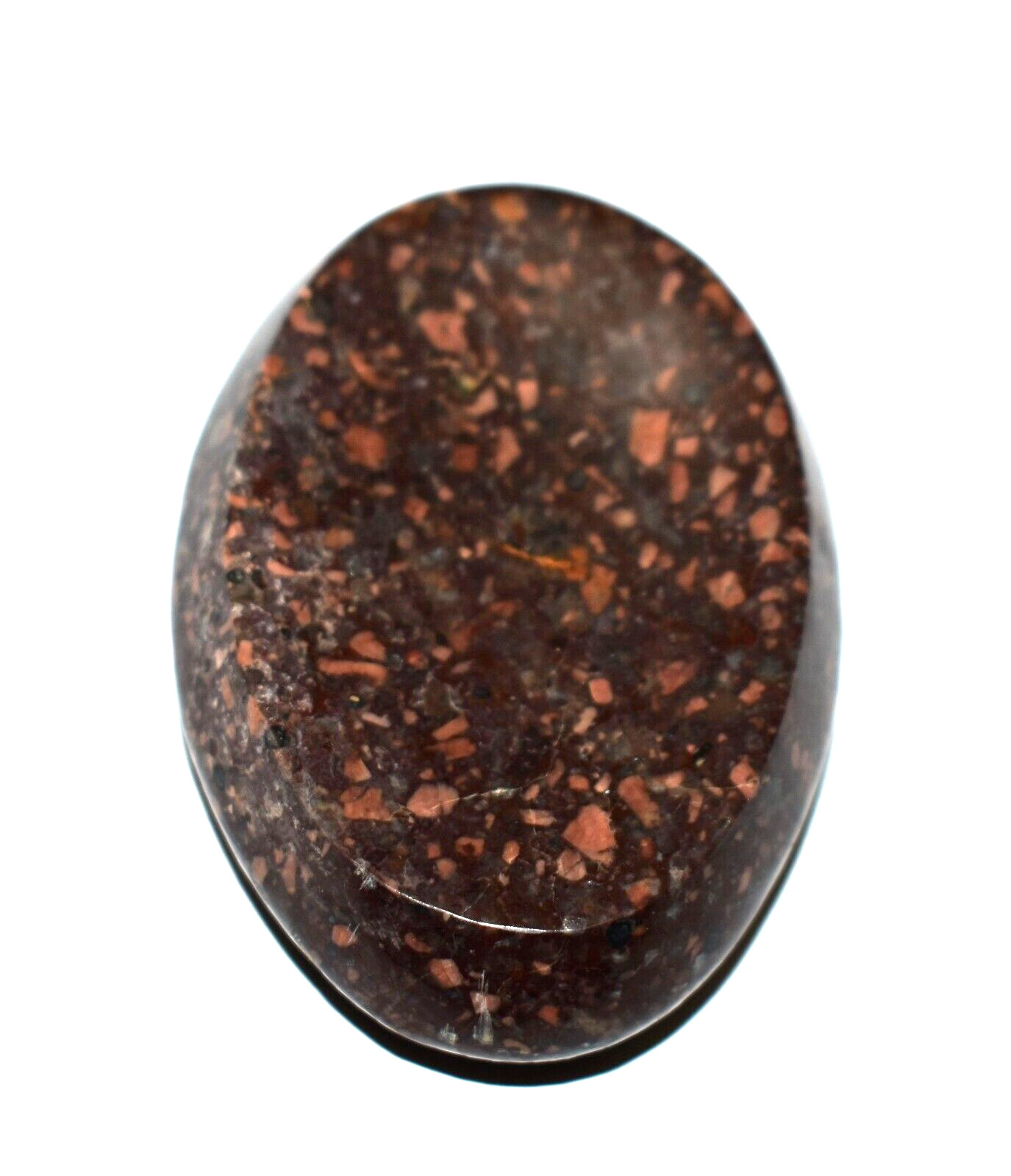 Rhyolite Volcanic Stone Pink Red Brown North Carolina Hand Carved and Polished