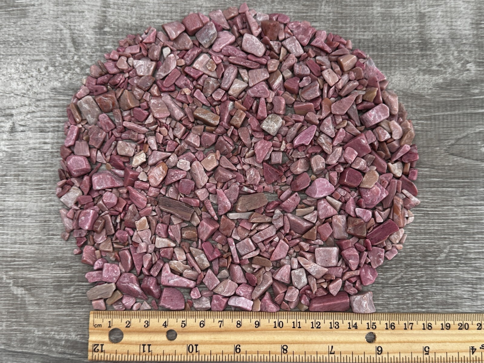 Grade A++ Pink Opal Semi Tumbled Gemstone Chips 2 – 13mm, Wholesale Bulk Lot