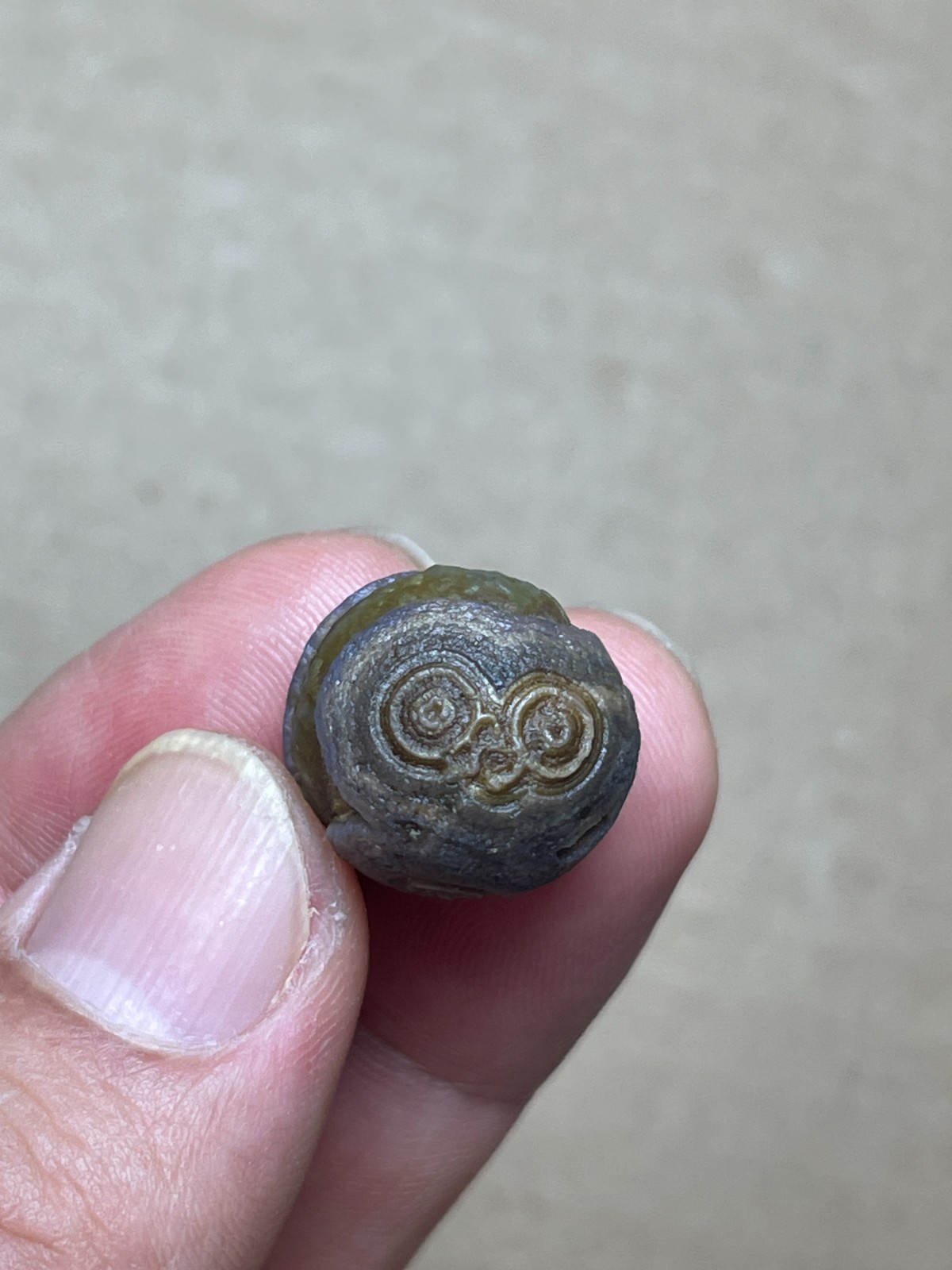 19mm Beautiful Natural agate Gobi agate eye agate cute collection