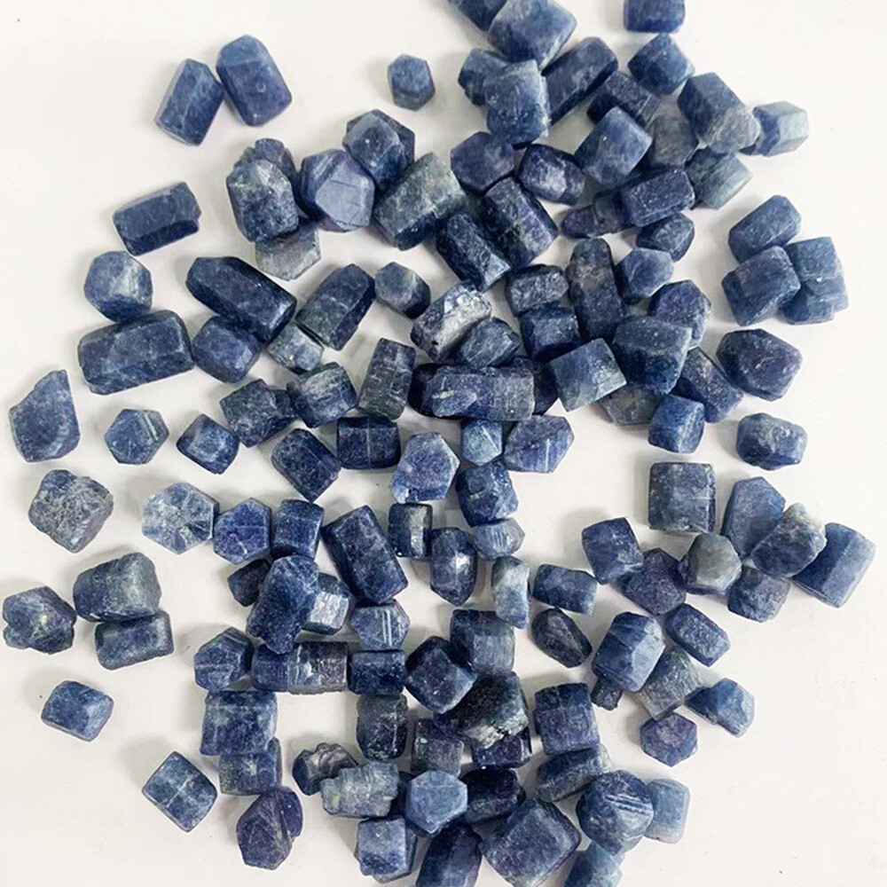 50/100g Natural Blue Sapphire / Ruby / Mix Lot Rough Loose Gemstone Precious